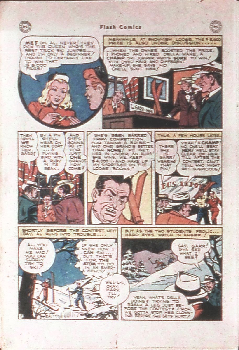 Read online Flash Comics comic -  Issue #92 - 34