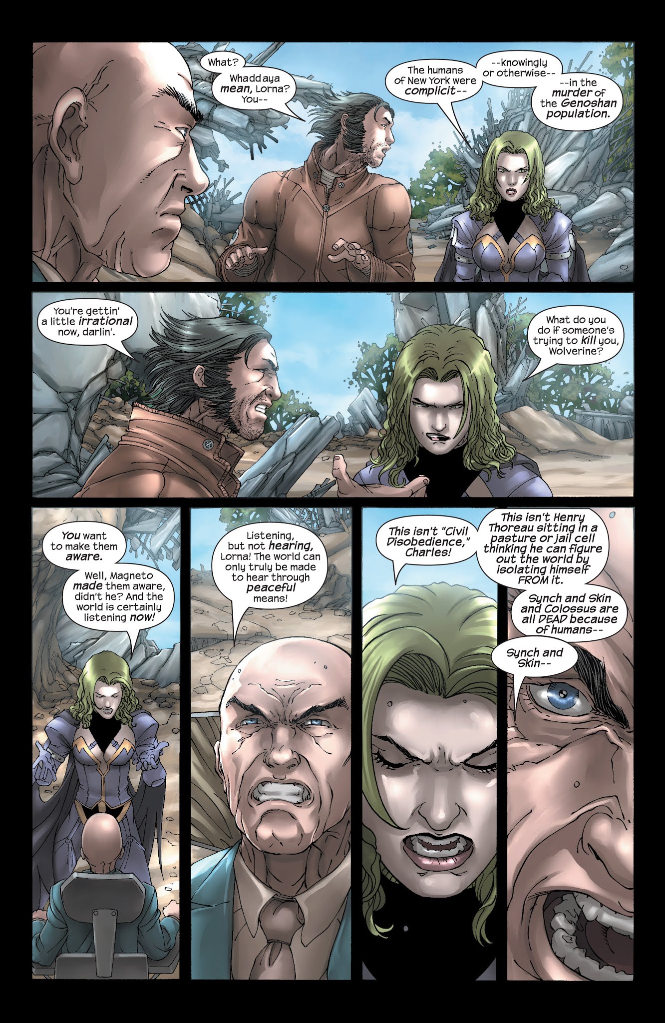 Read online New X-Men (2001) comic -  Issue # _TPB 8 - 82
