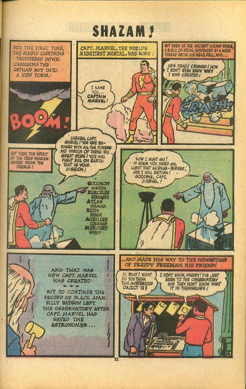 Read online Shazam! (1973) comic -  Issue #8 - 31