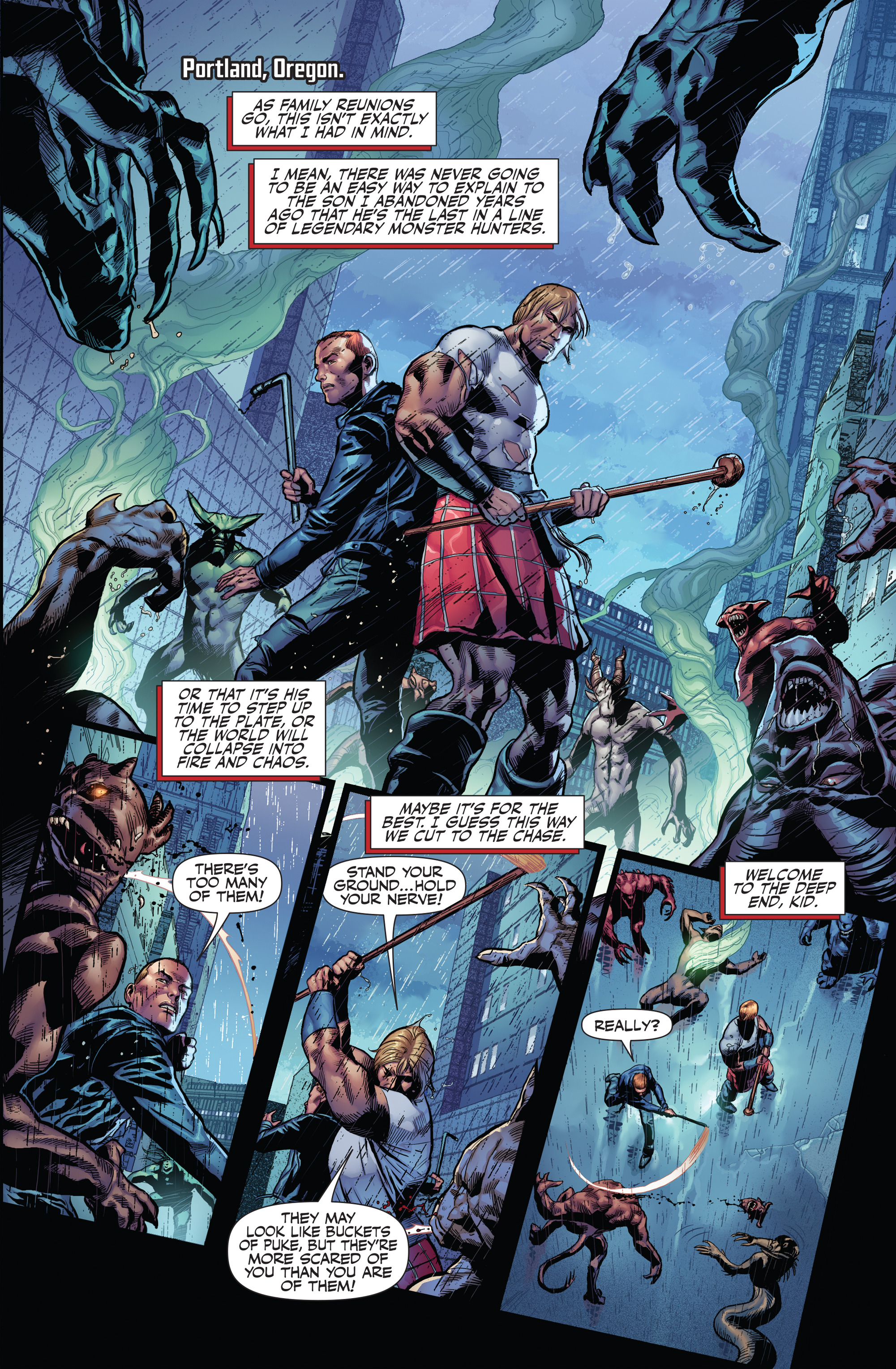 Read online Rowdy Roddy Piper: Monster Killer comic -  Issue # TPB - 43