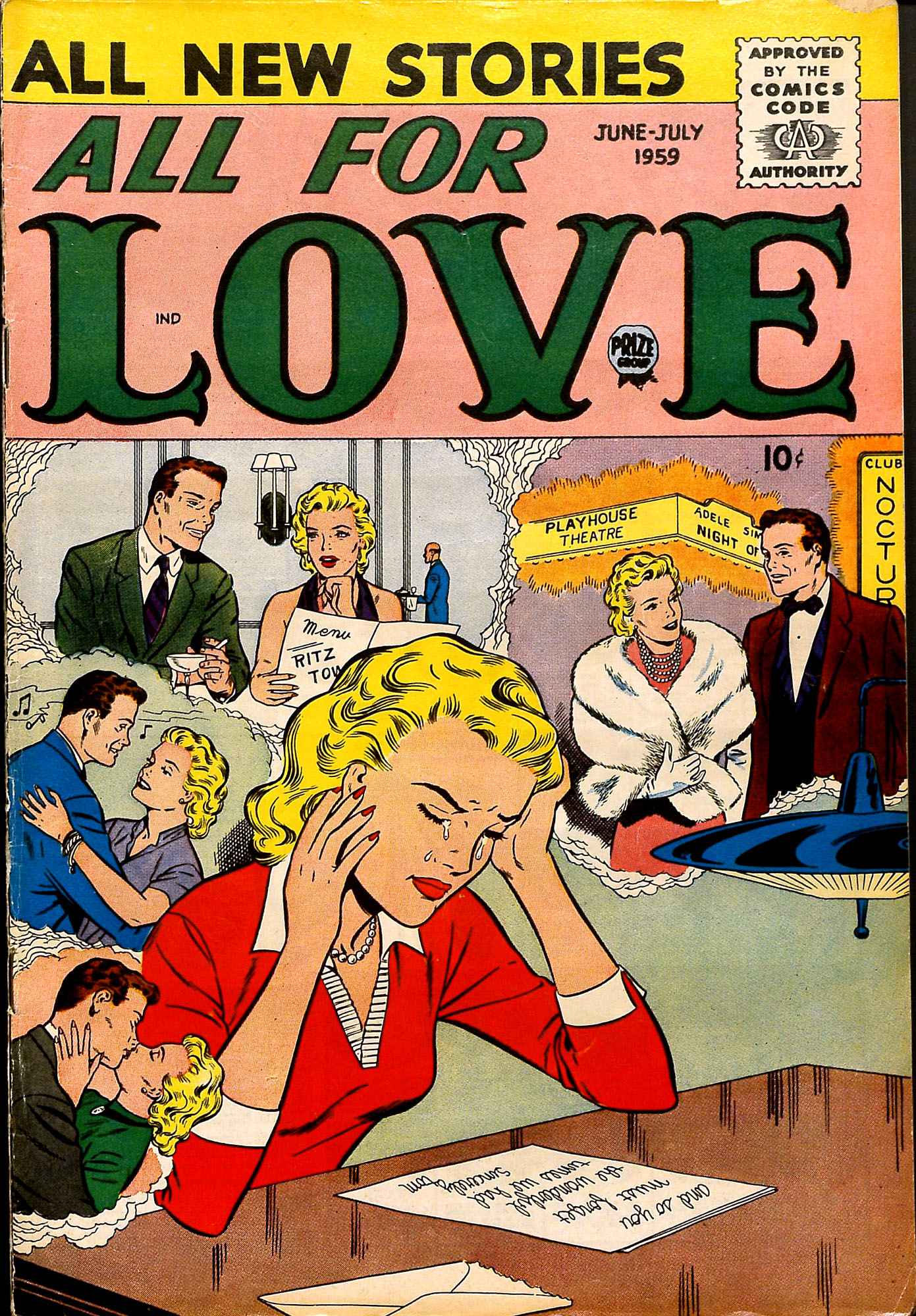 Read online All For Love comic -  Issue #14 - 1