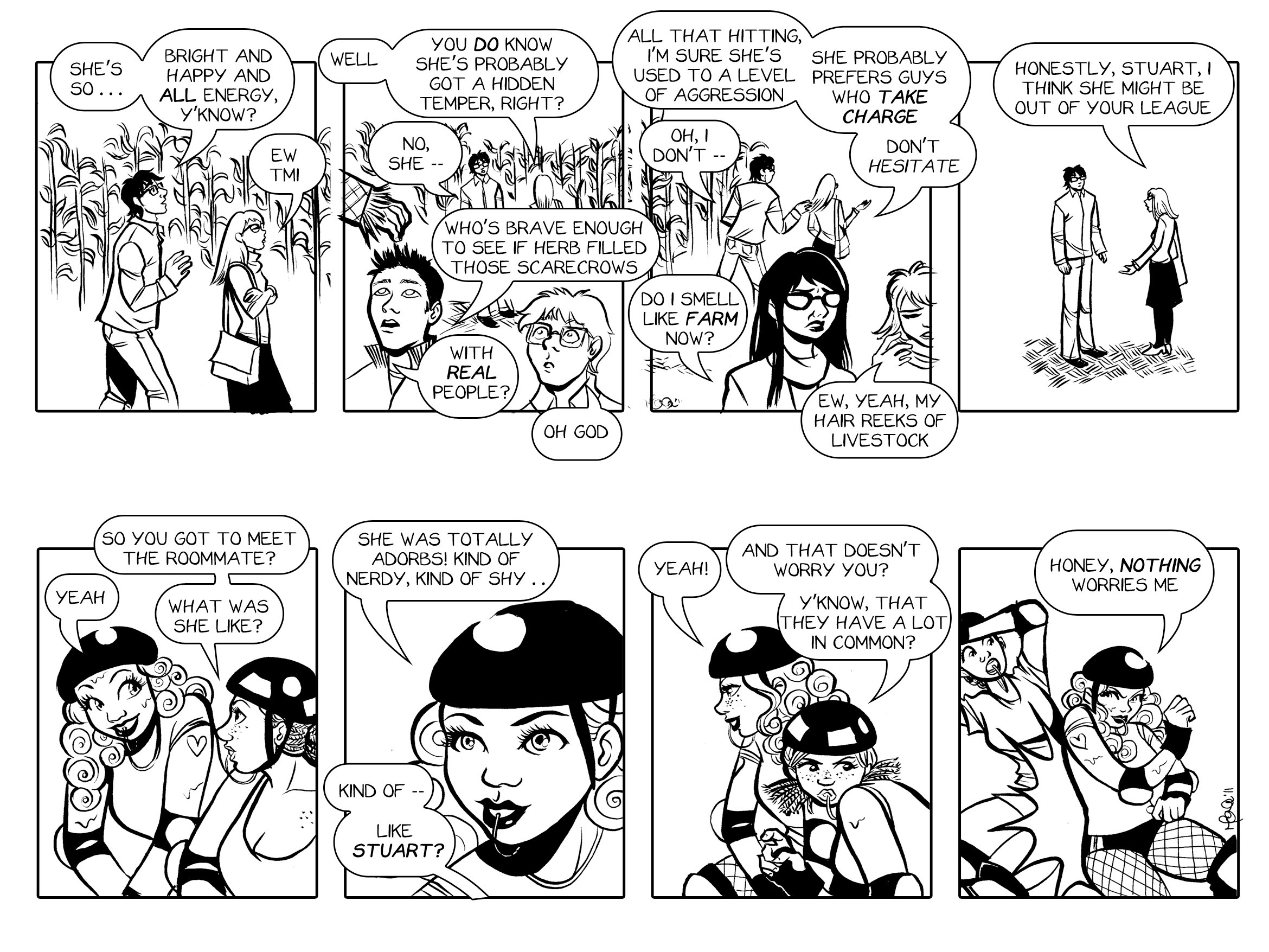 Read online Bonnie N. Collide, Nine to Five comic -  Issue #2 - 17