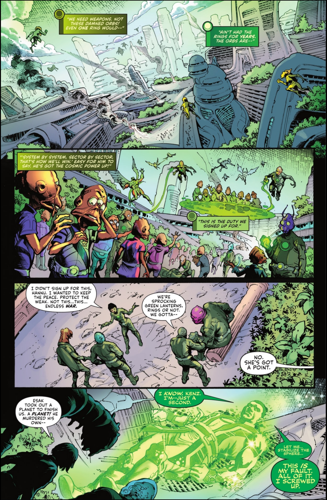Read online John Stewart: The Emerald Knight comic -  Issue #1 - 12
