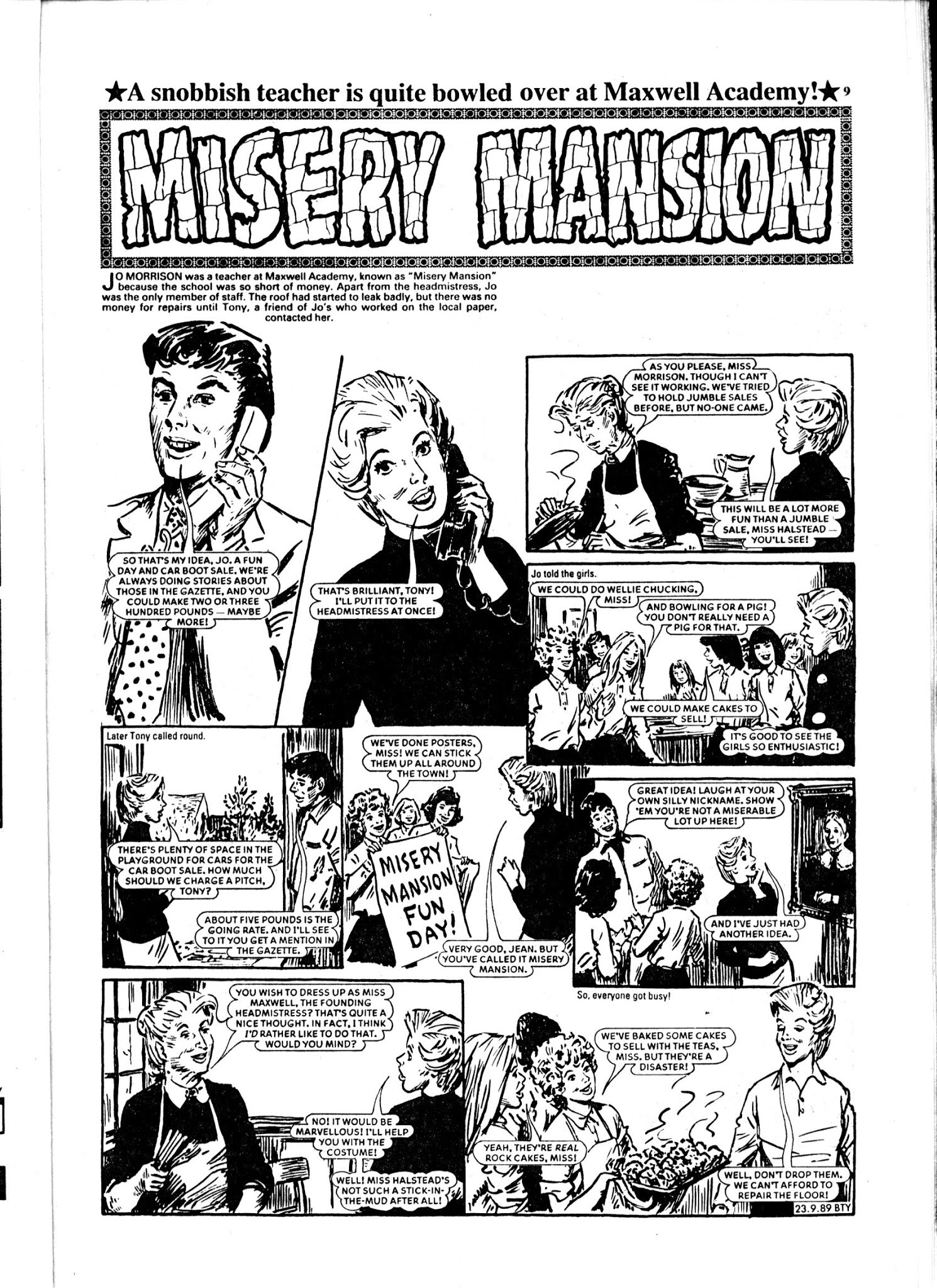 Read online Bunty comic -  Issue #1654 - 9