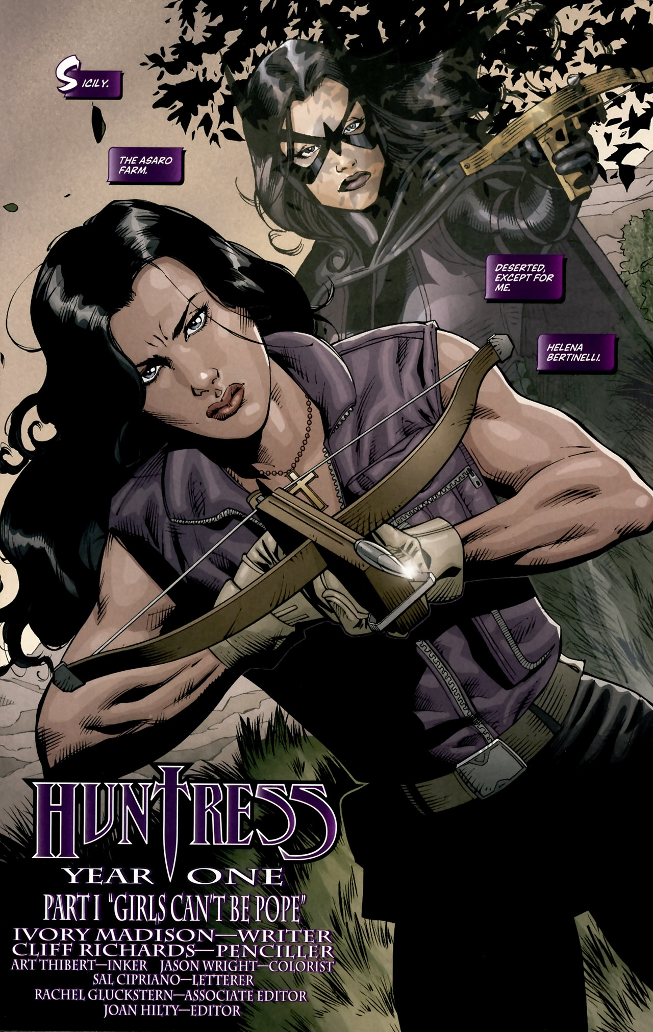 Read online Huntress: Year One comic -  Issue #1 - 2
