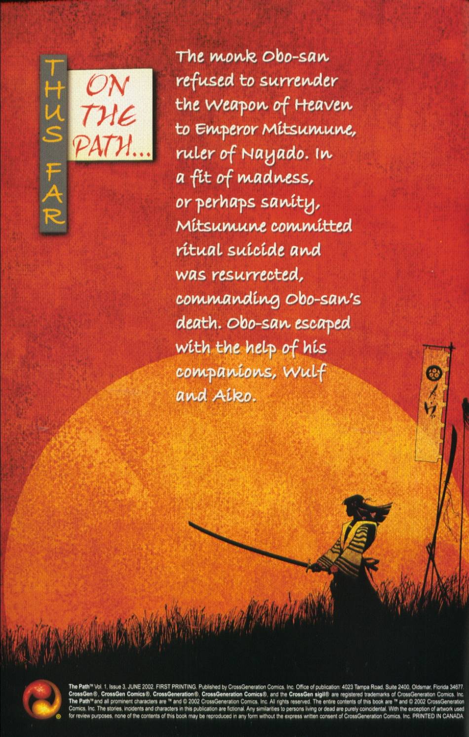 Read online The Path comic -  Issue #3 - 2