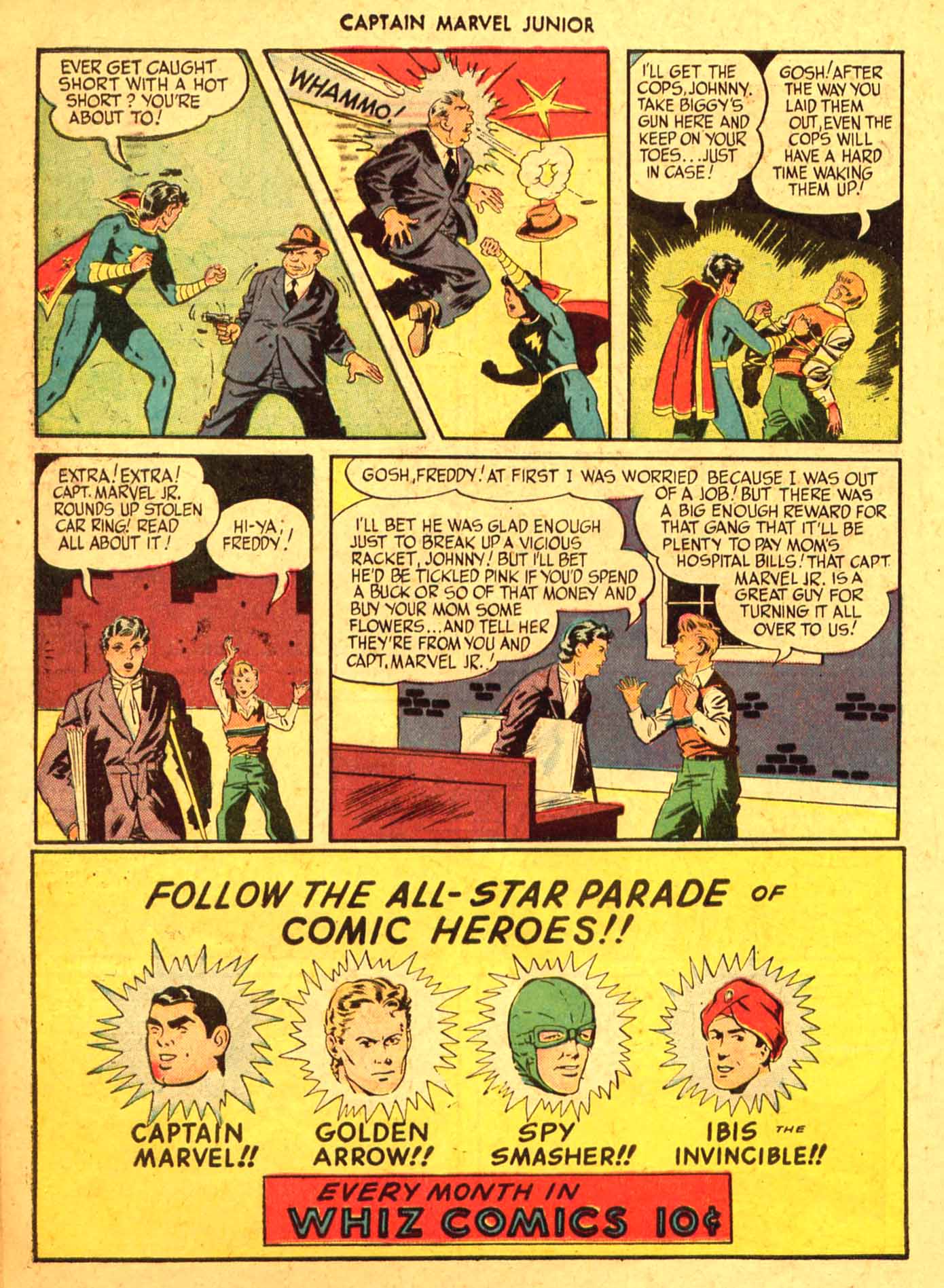 Read online Captain Marvel, Jr. comic -  Issue #25 - 22