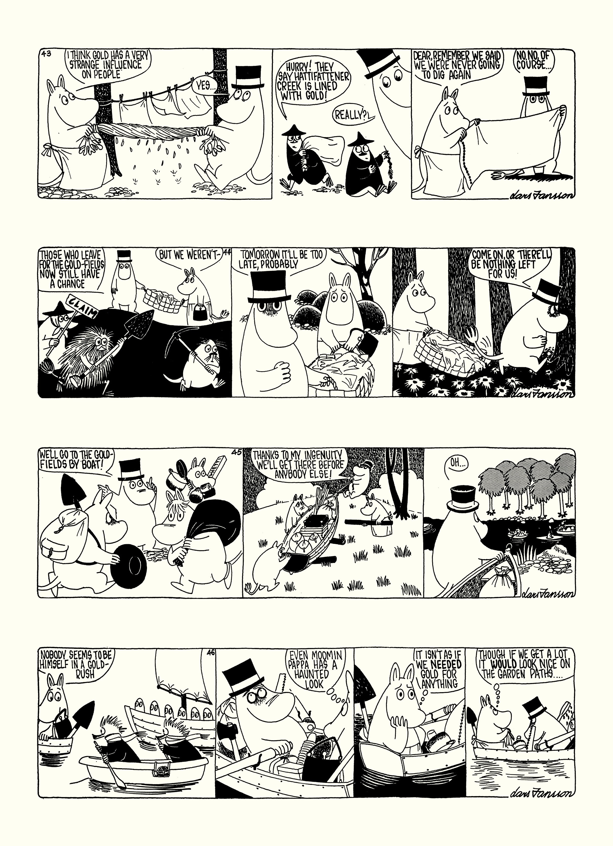 Read online Moomin: The Complete Lars Jansson Comic Strip comic -  Issue # TPB 7 - 80