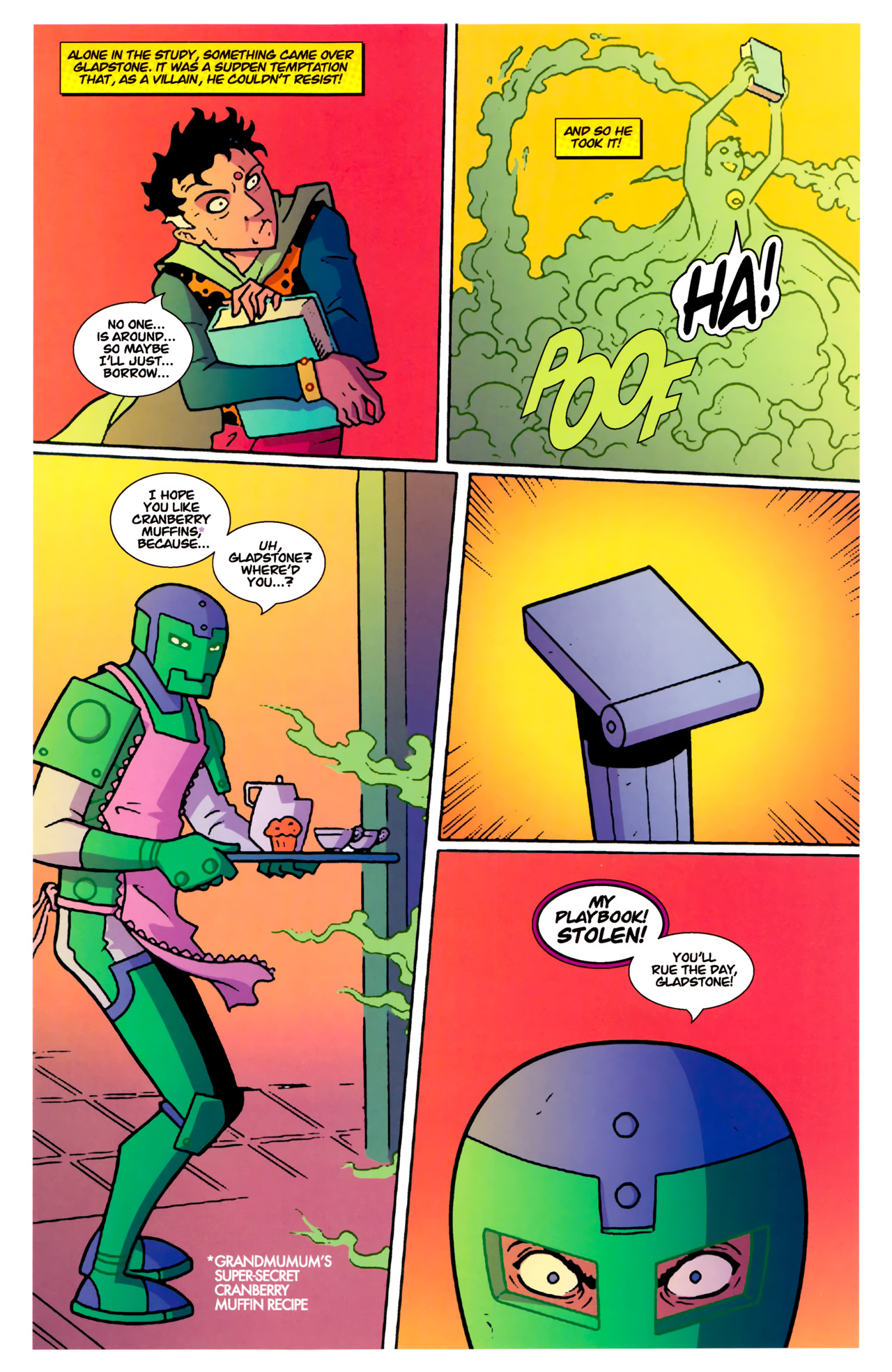 Read online Gladstone's School for World Conquerors (2011) comic -  Issue #1 - 7