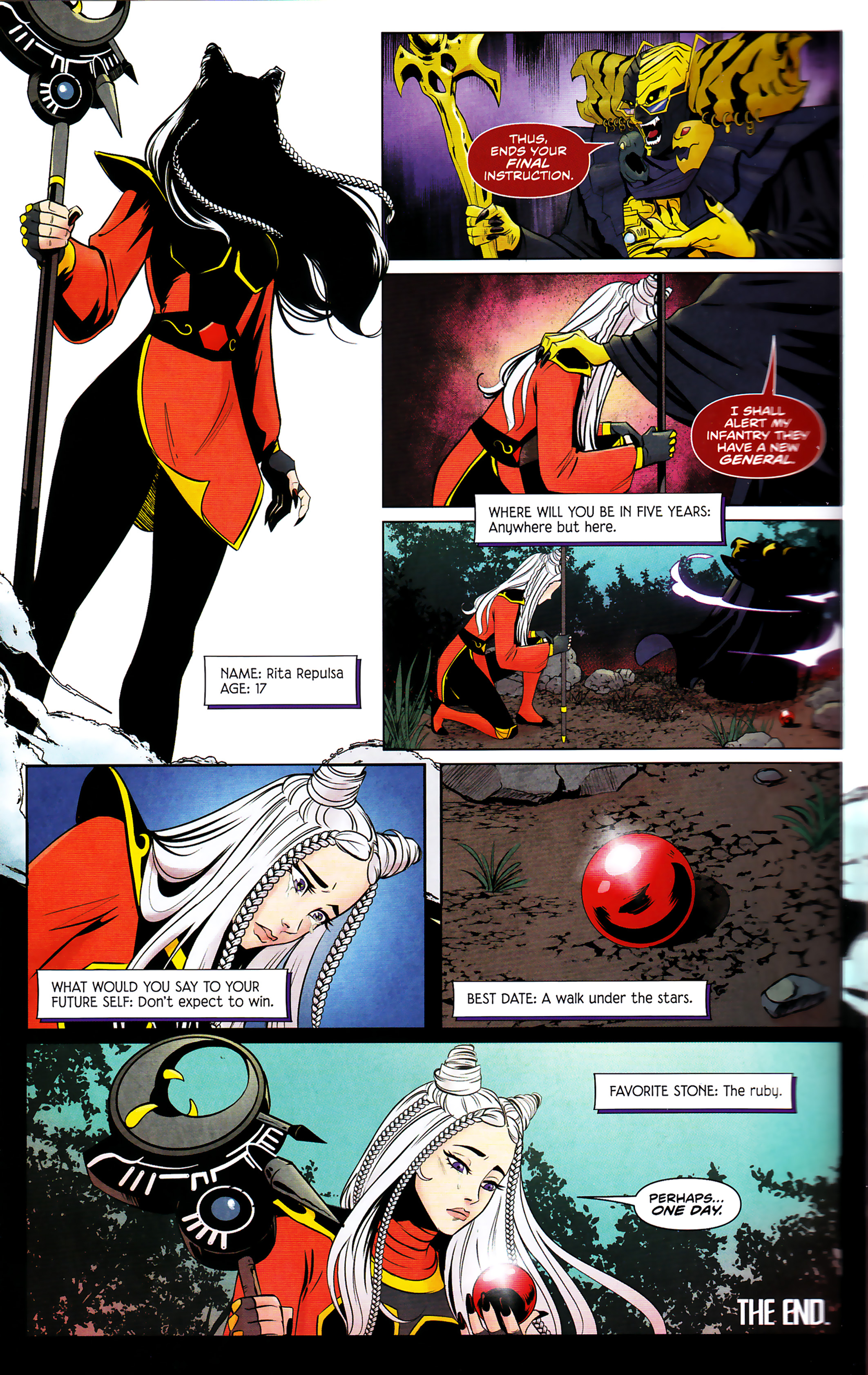 Read online Go Go Power Rangers Deluxe Edition comic -  Issue #1 - 12