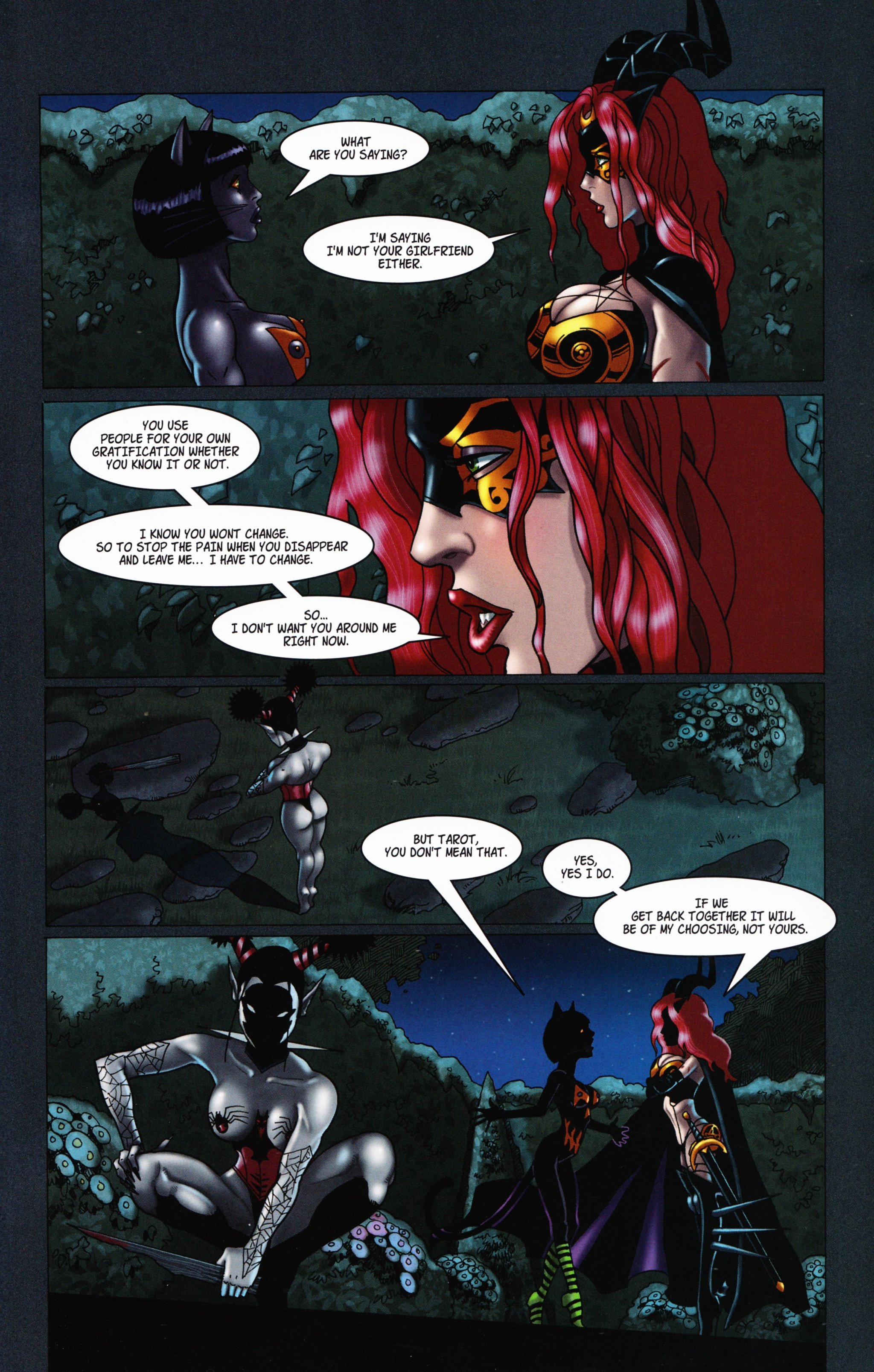 Read online Tarot: Witch of the Black Rose comic -  Issue #86 - 22