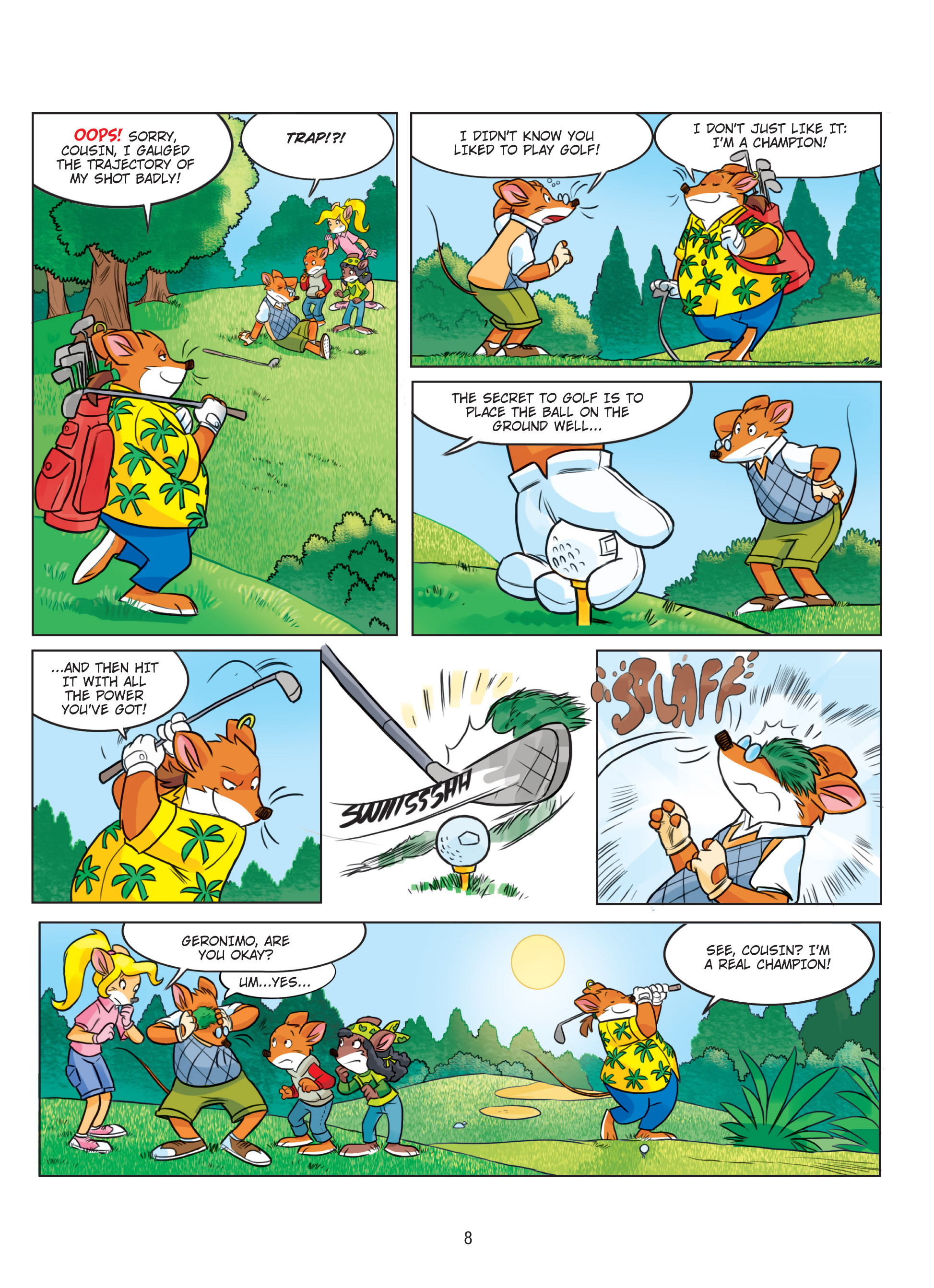 Read online Geronimo Stilton comic -  Issue # TPB 5 - 8