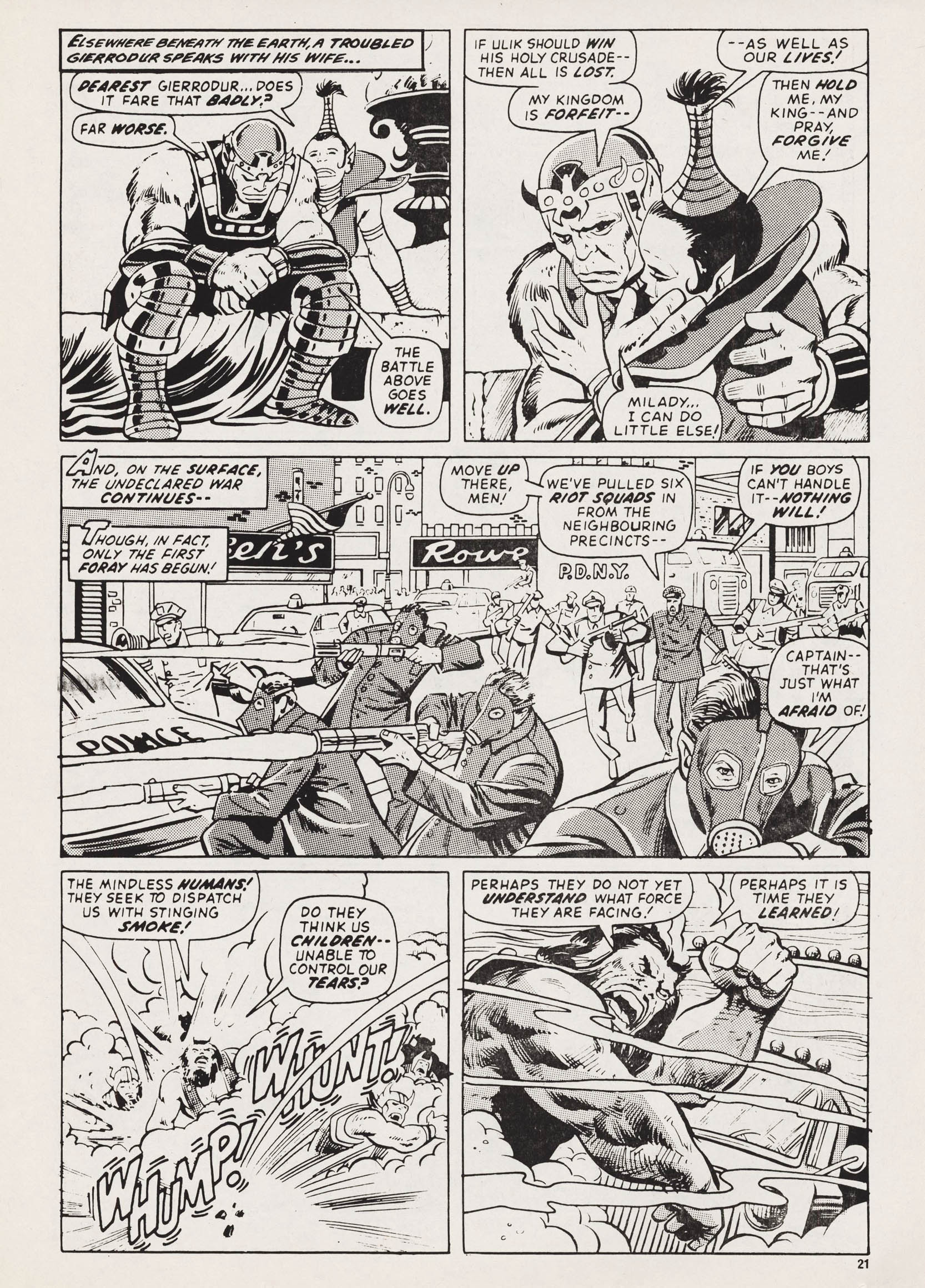 Read online Super Spider-Man and Captain Britain comic -  Issue #249 - 21