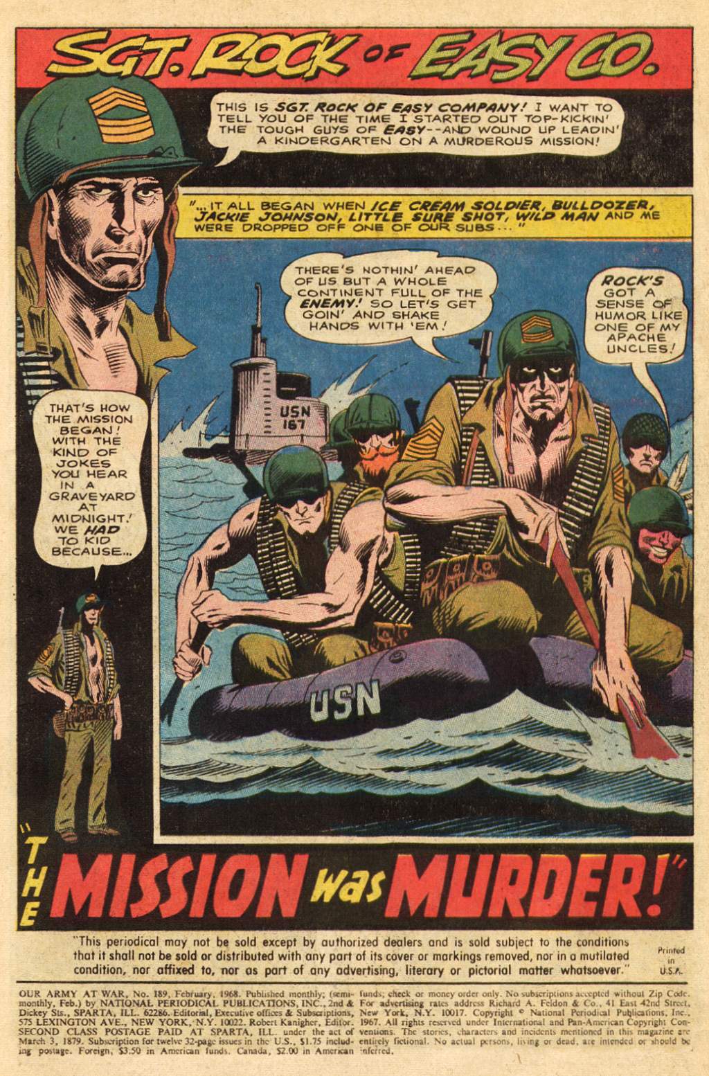 Read online Our Army at War (1952) comic -  Issue #189 - 3