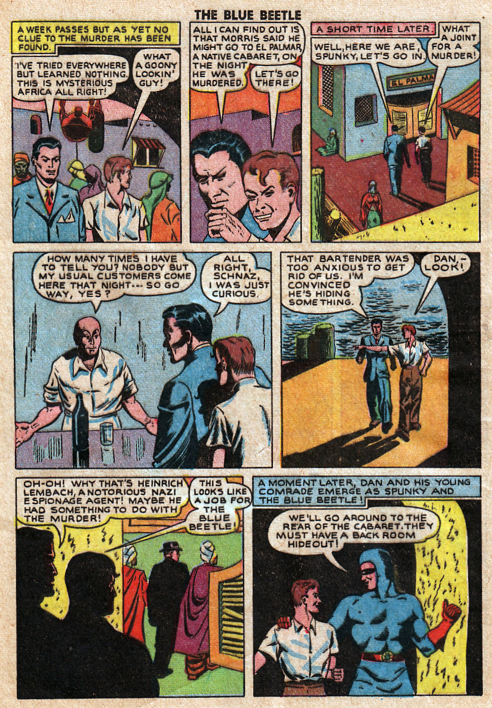 Read online The Blue Beetle comic -  Issue #33 - 6