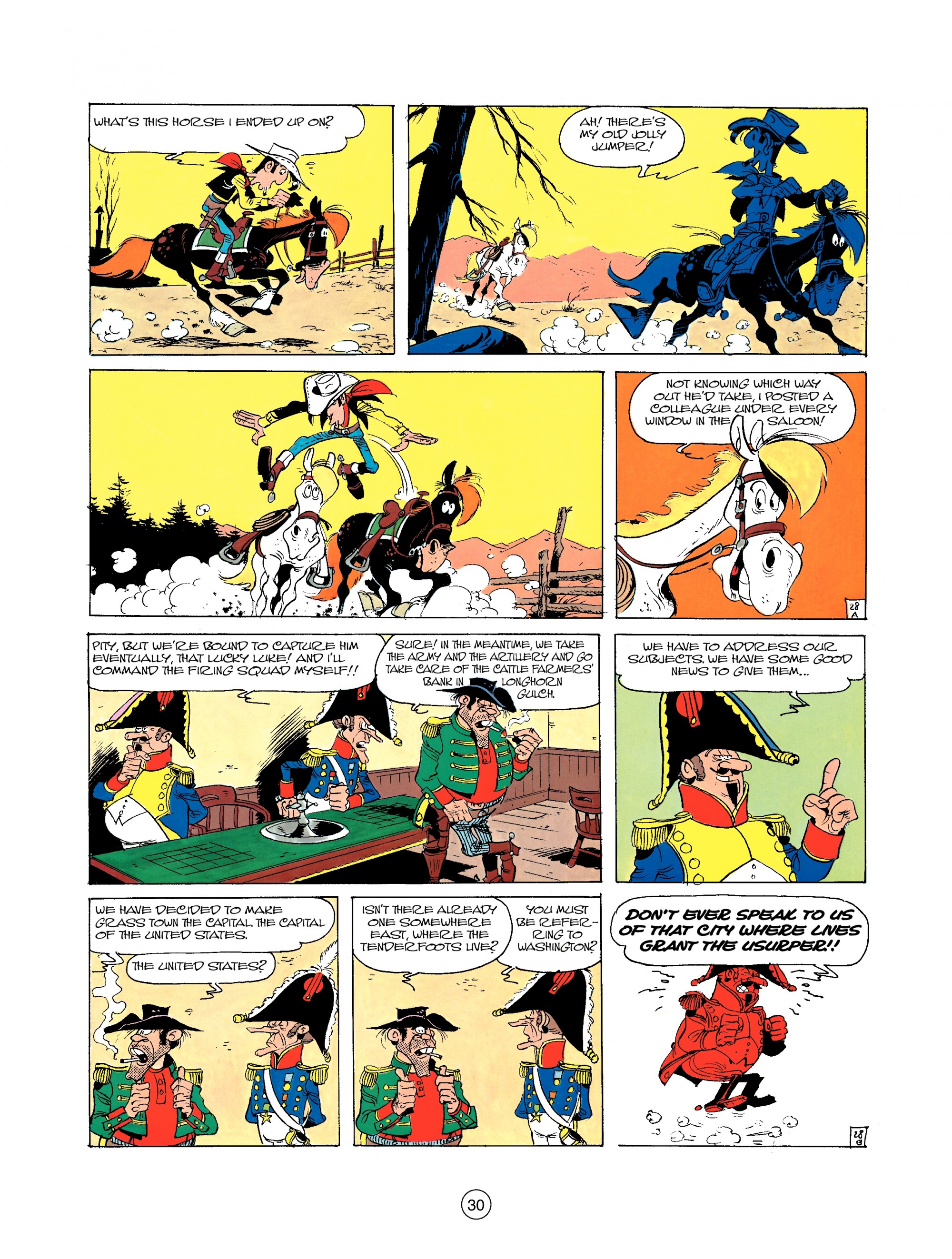 Read online A Lucky Luke Adventure comic -  Issue #22 - 30