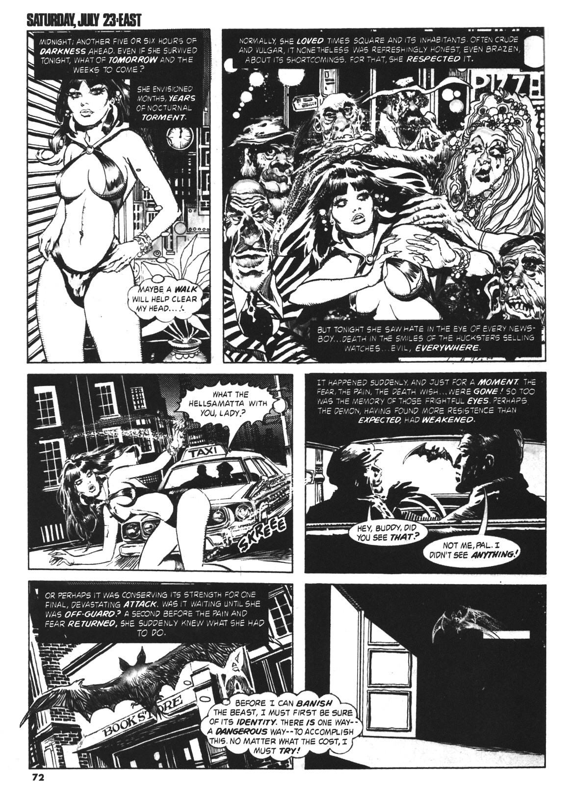 Read online Vampirella (1969) comic -  Issue #64 - 72