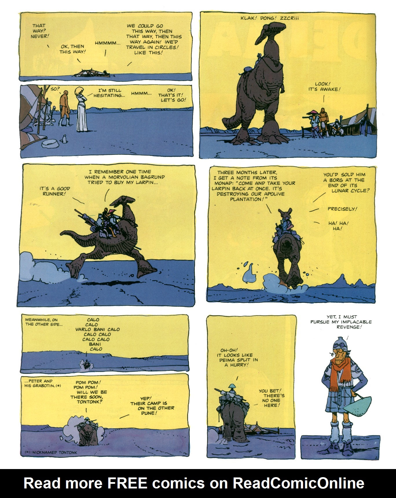 Read online Epic Graphic Novel: Moebius comic -  Issue # TPB 0 - 57