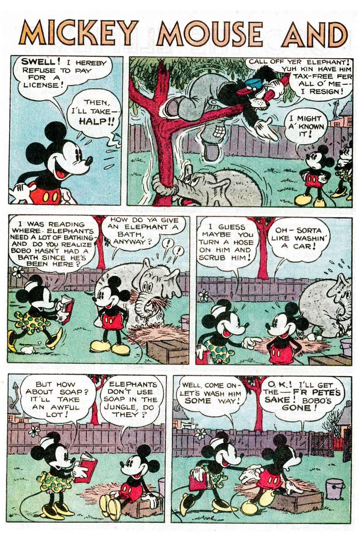 Read online Walt Disney's Mickey Mouse comic -  Issue #231 - 22