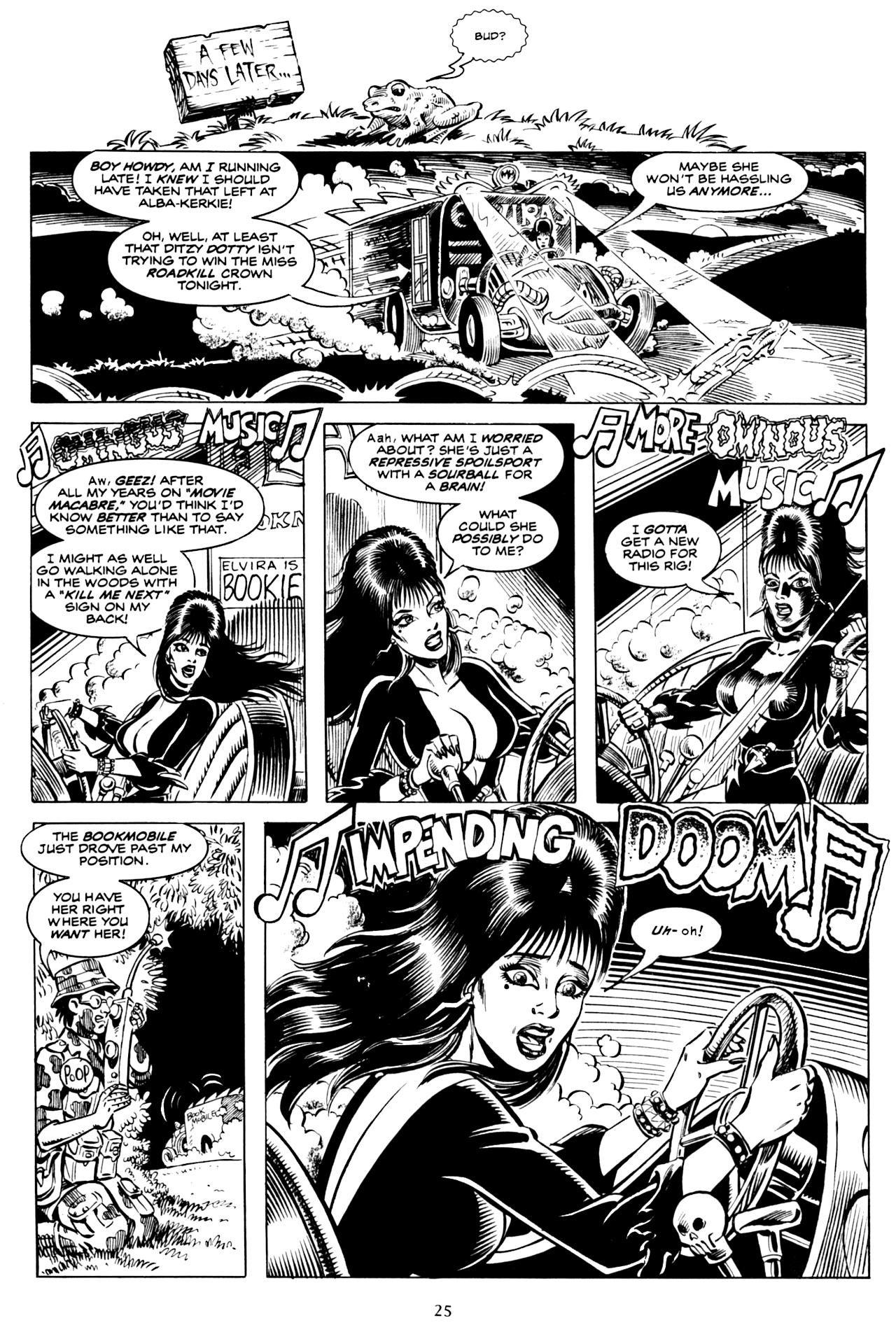 Read online Elvira, Mistress of the Dark comic -  Issue #84 - 26