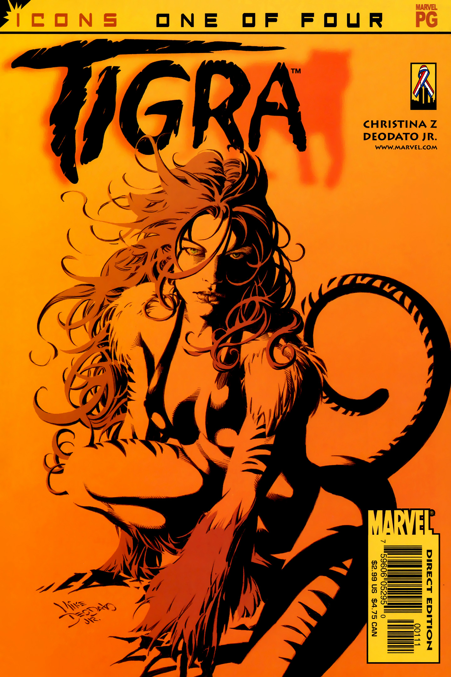 Read online Tigra comic -  Issue #1 - 1