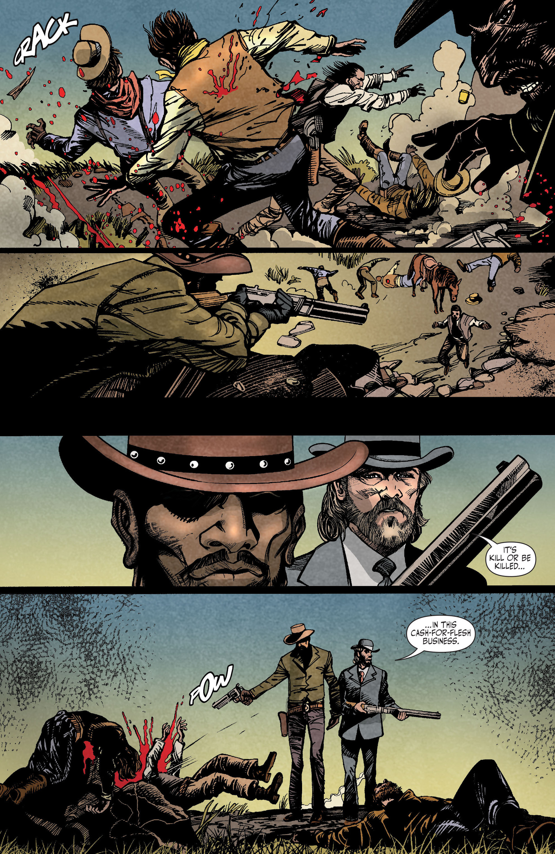 Read online Django Unchained comic -  Issue #3 - 14