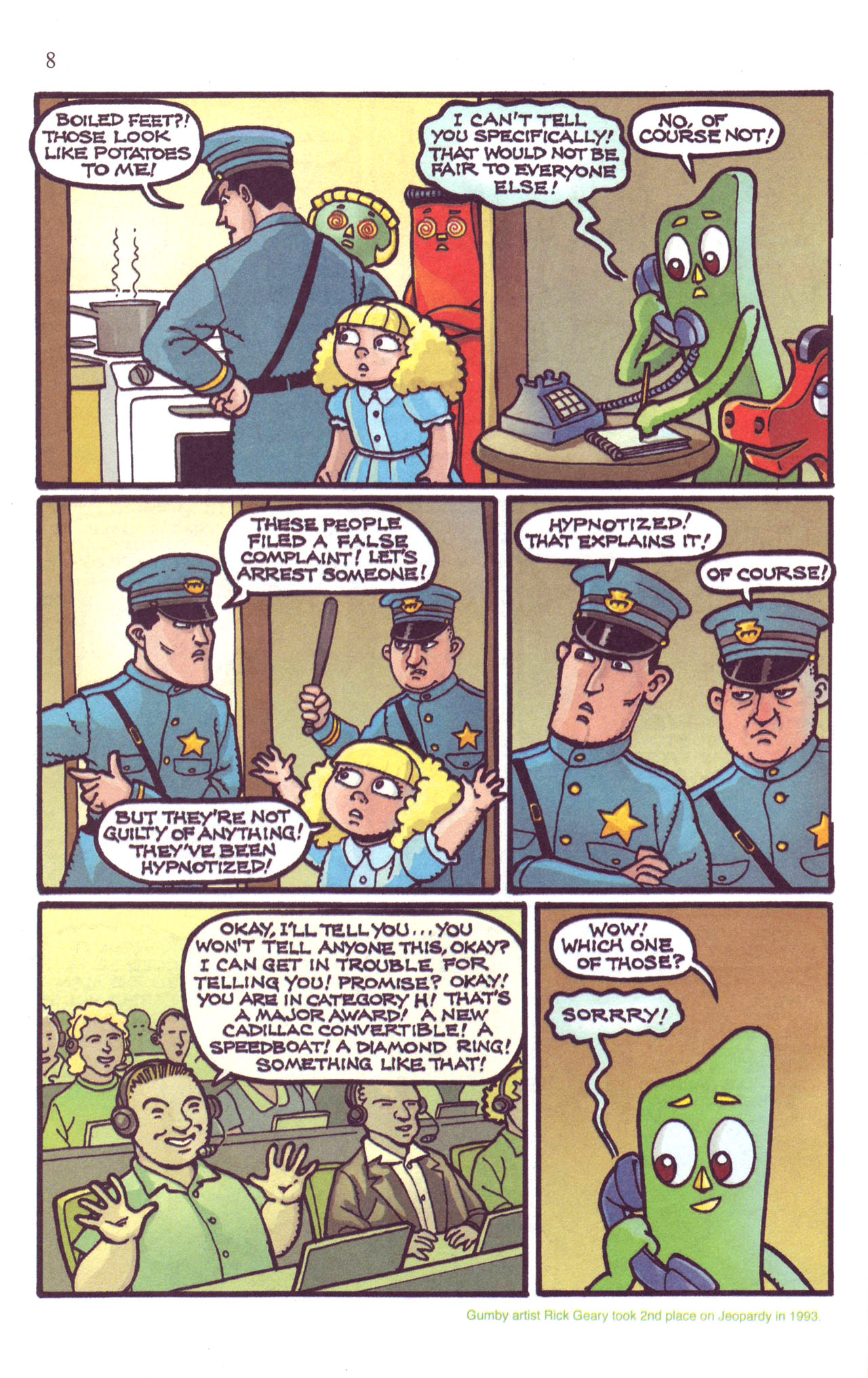 Read online Gumby (2006) comic -  Issue #3 - 10