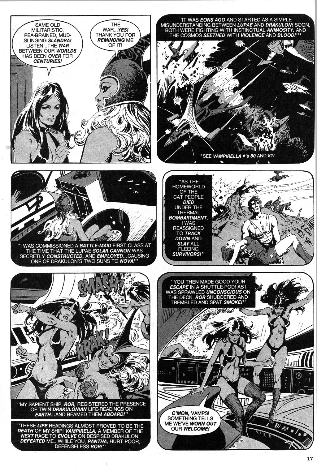 Read online Vampirella (1969) comic -  Issue #104 - 17