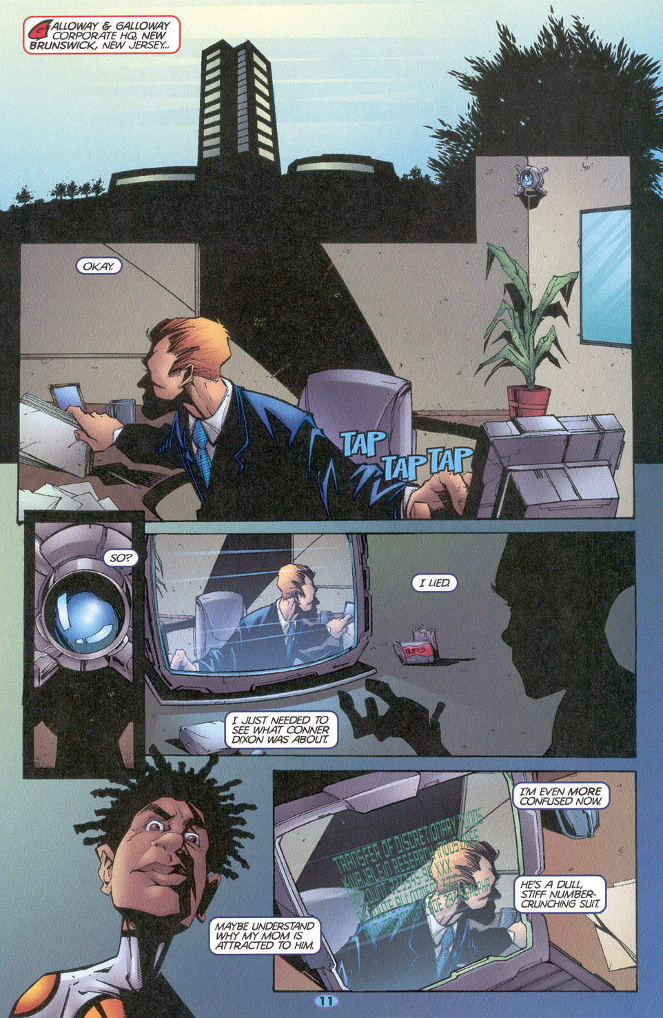 Read online Troublemakers comic -  Issue #4 - 10