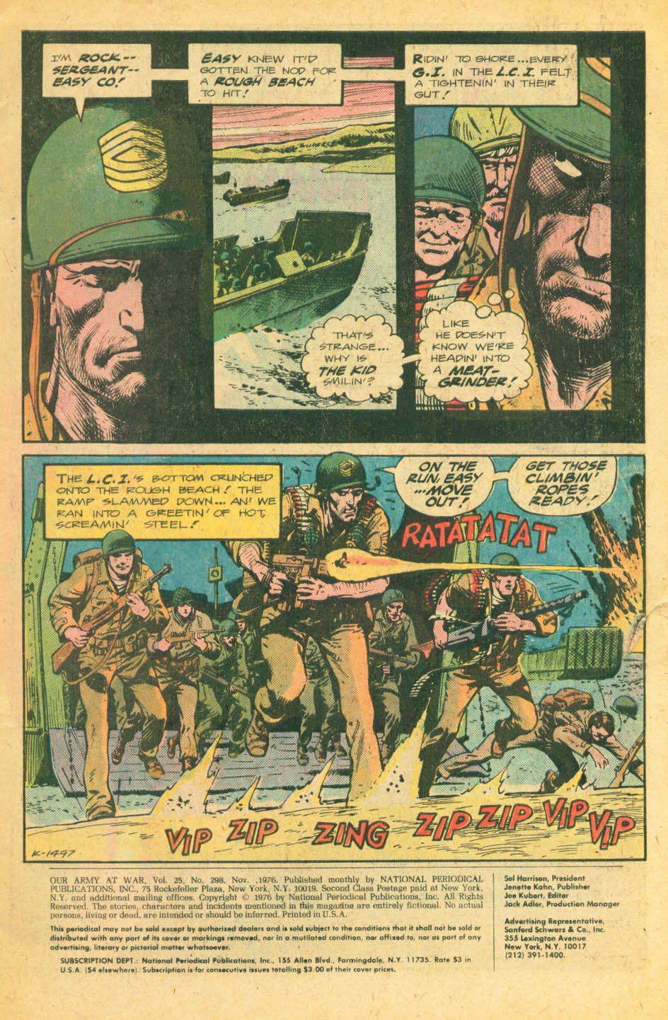 Read online Our Army at War (1952) comic -  Issue #298 - 3