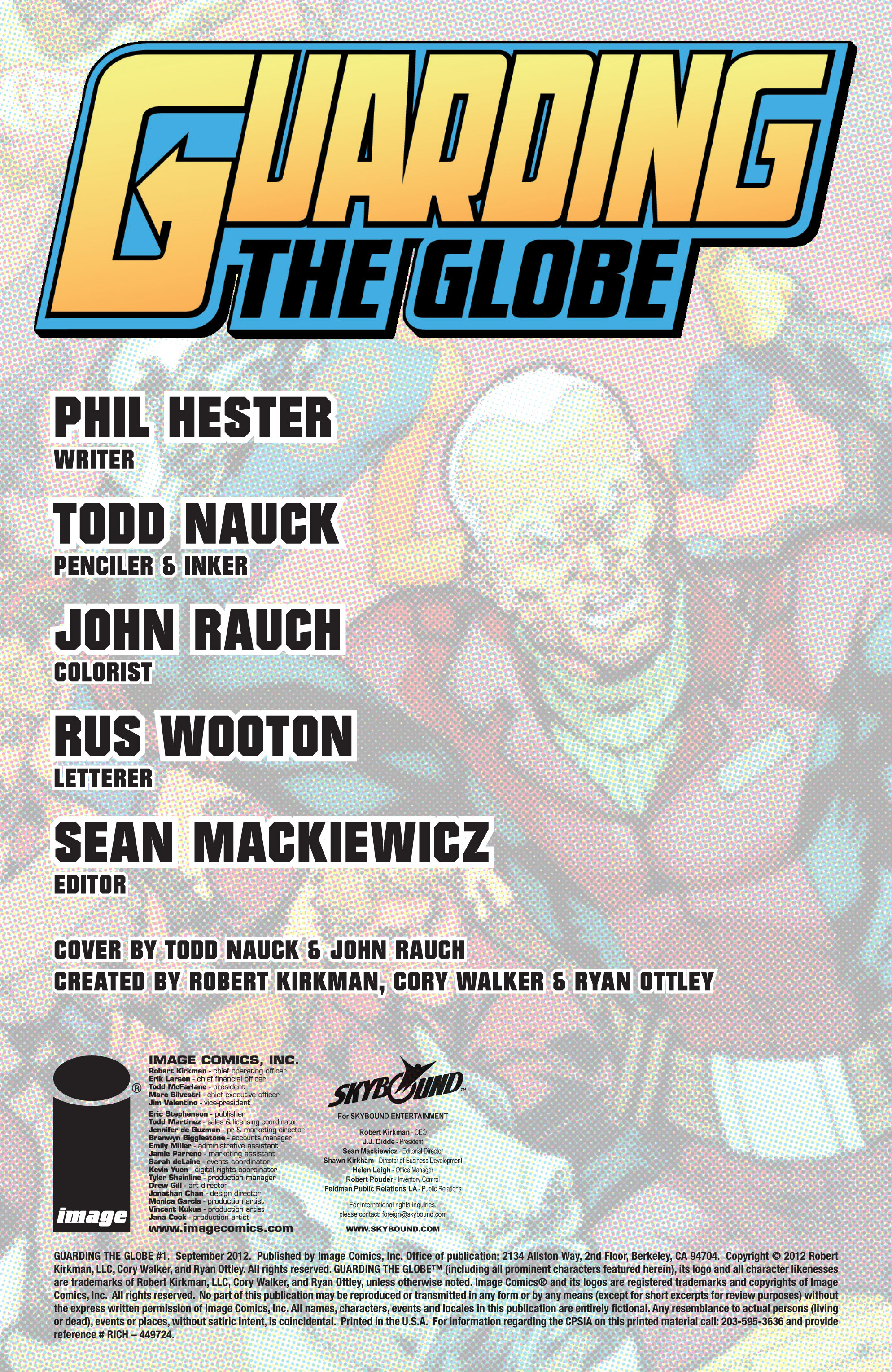 Read online Guarding the Globe (2012) comic -  Issue #1 - 3