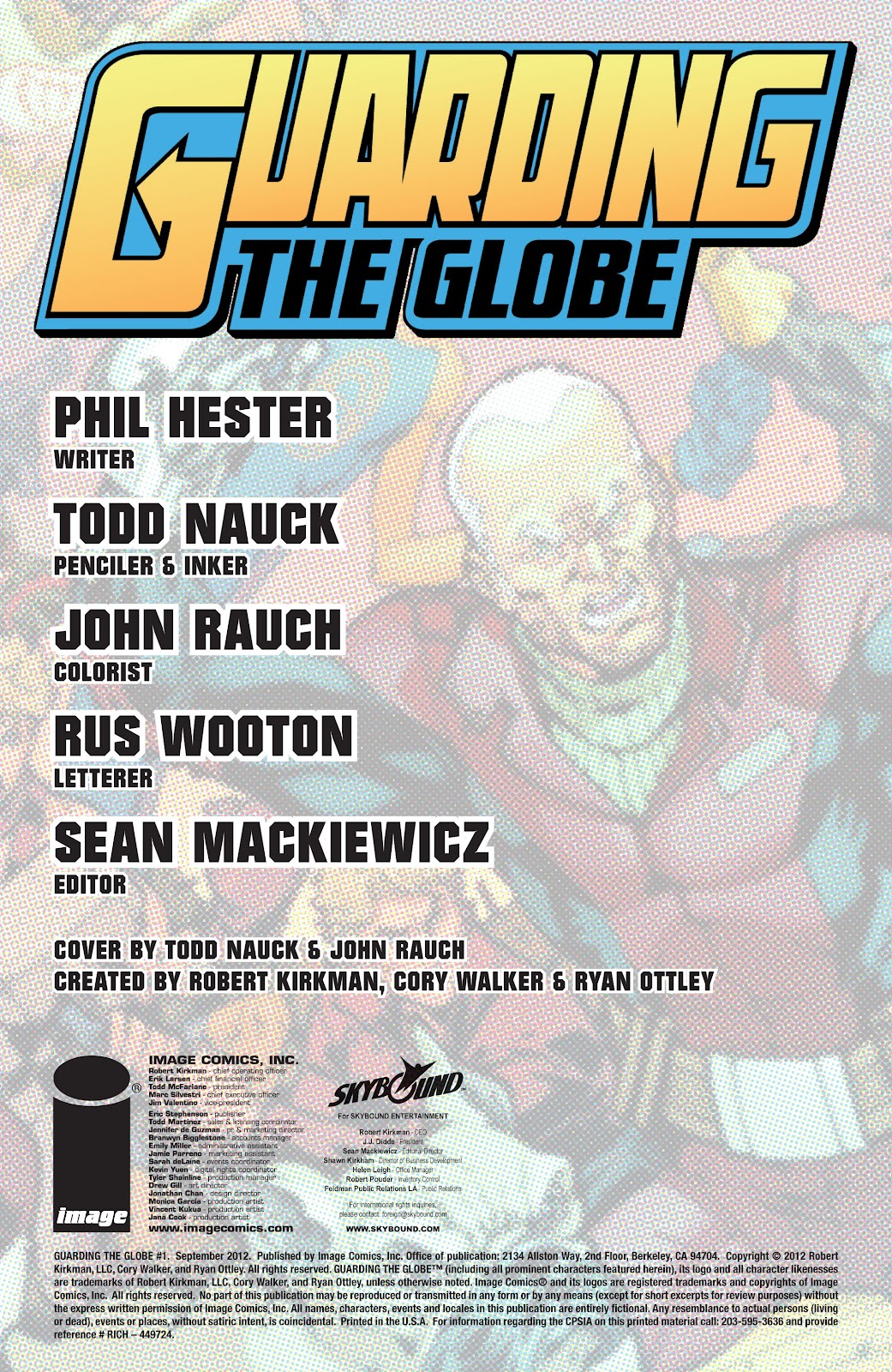 Guarding the Globe (2012) issue 1 - Page 3