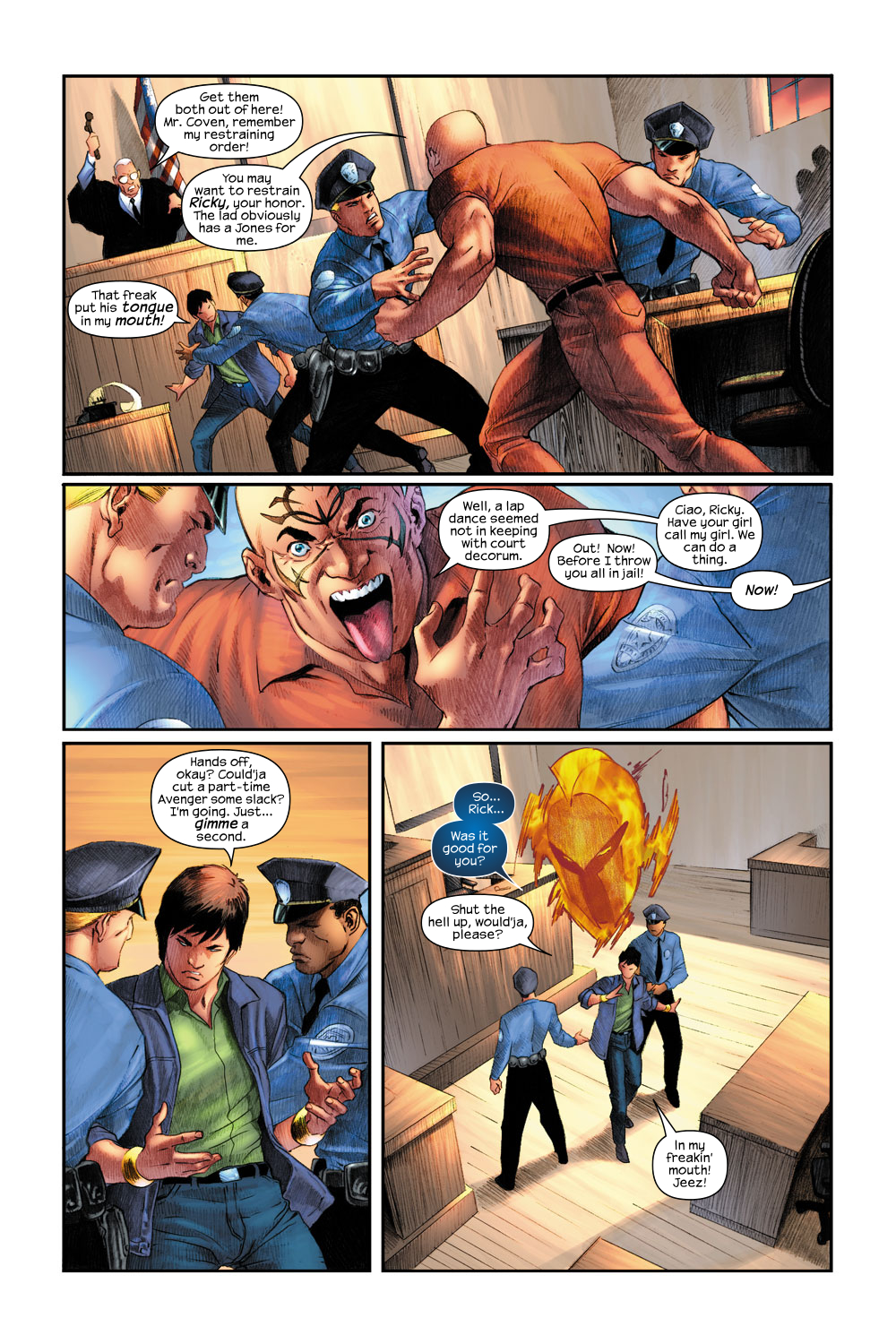 Read online Captain Marvel (2002) comic -  Issue #9 - 17