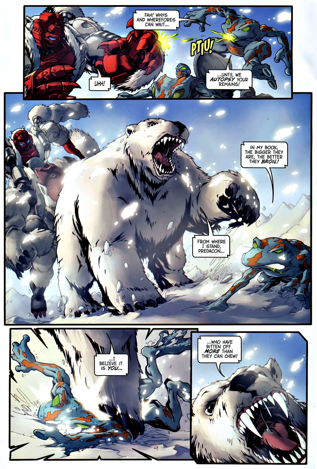 Read online Transformers, Beast Wars: The Gathering comic -  Issue #1 - 19