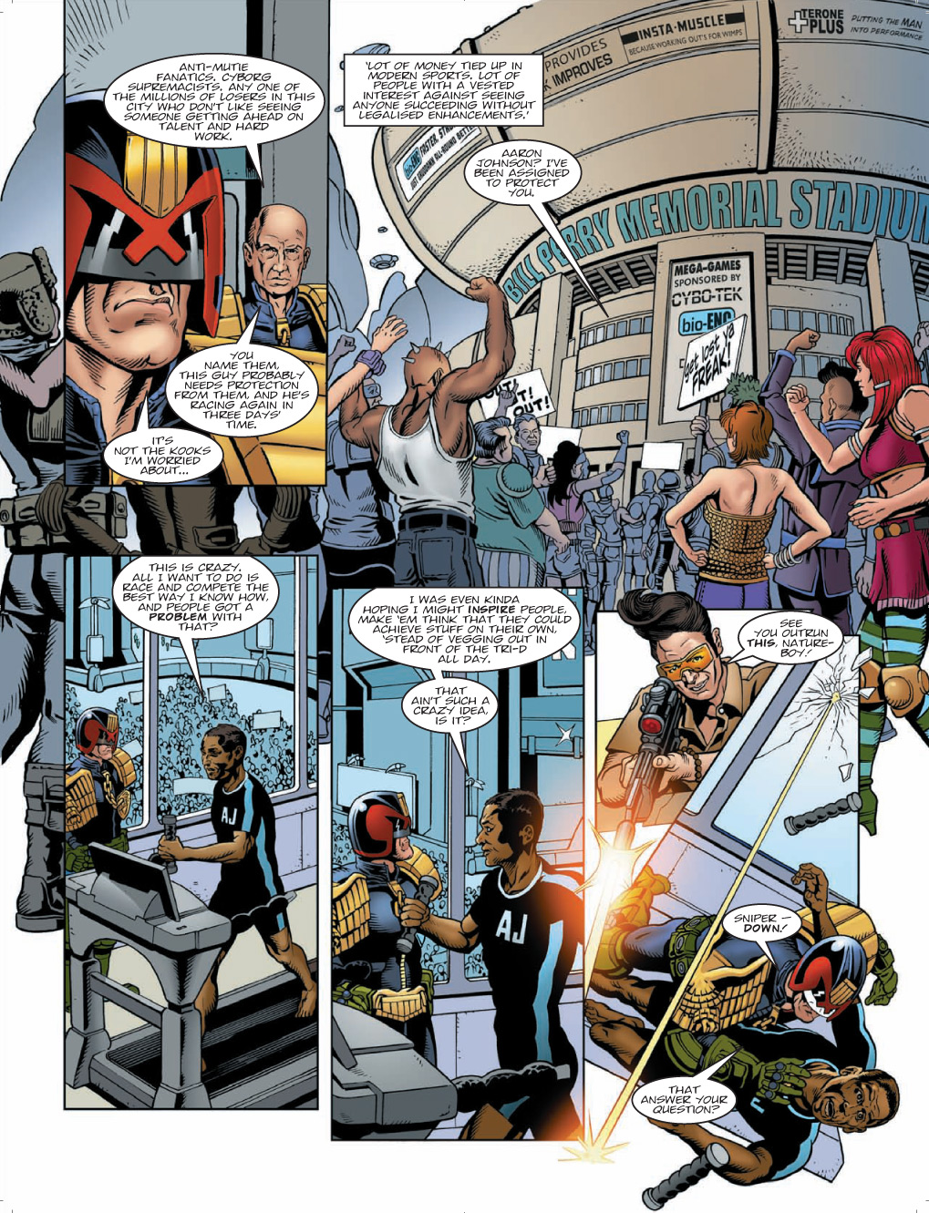 Read online Judge Dredd Megazine (Vol. 5) comic -  Issue #301 - 7