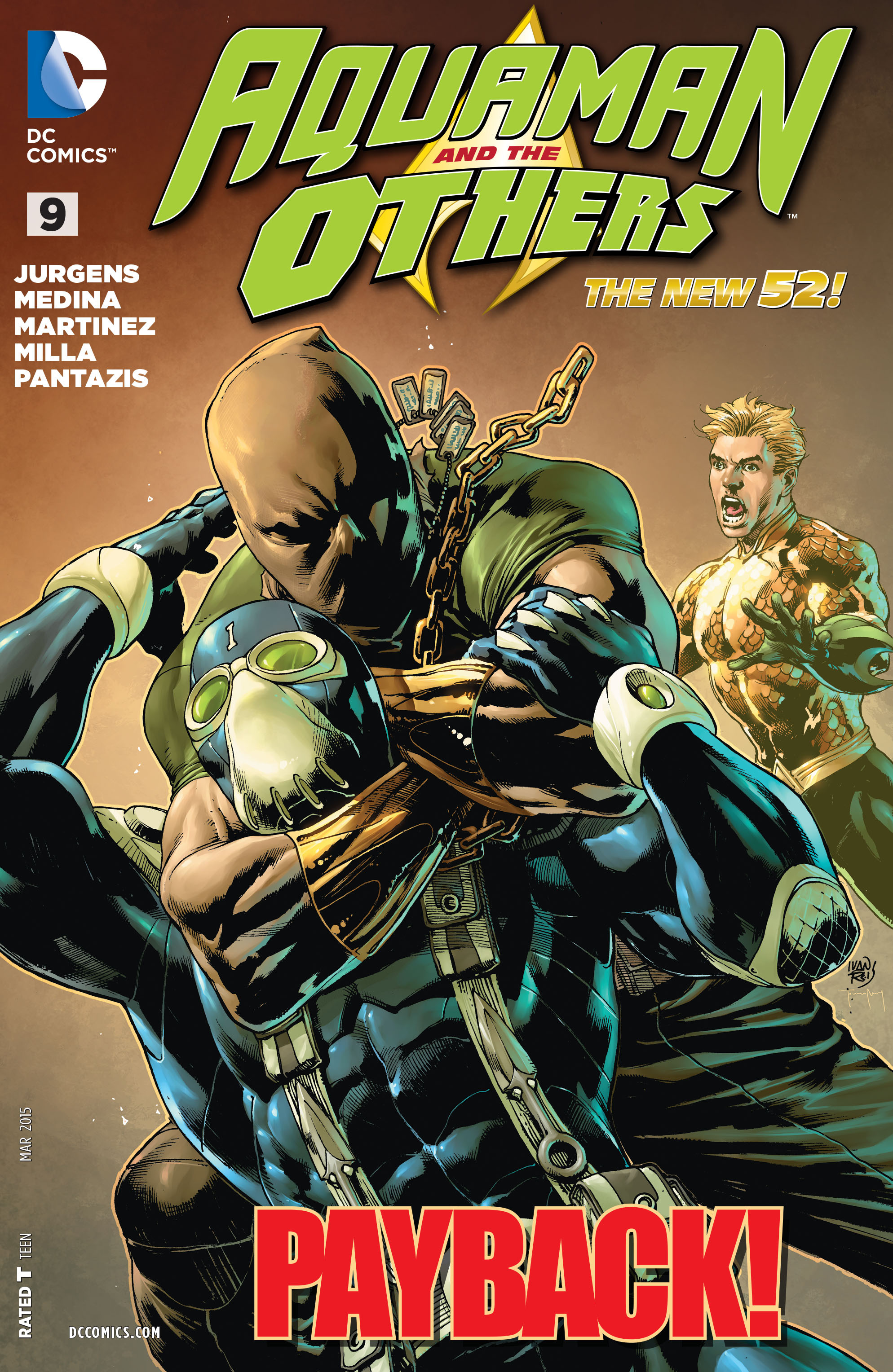 Read online Aquaman and the Others comic -  Issue #9 - 1