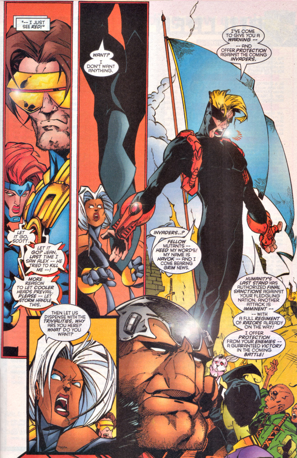Read online X-Men Annual comic -  Issue #21 - 15