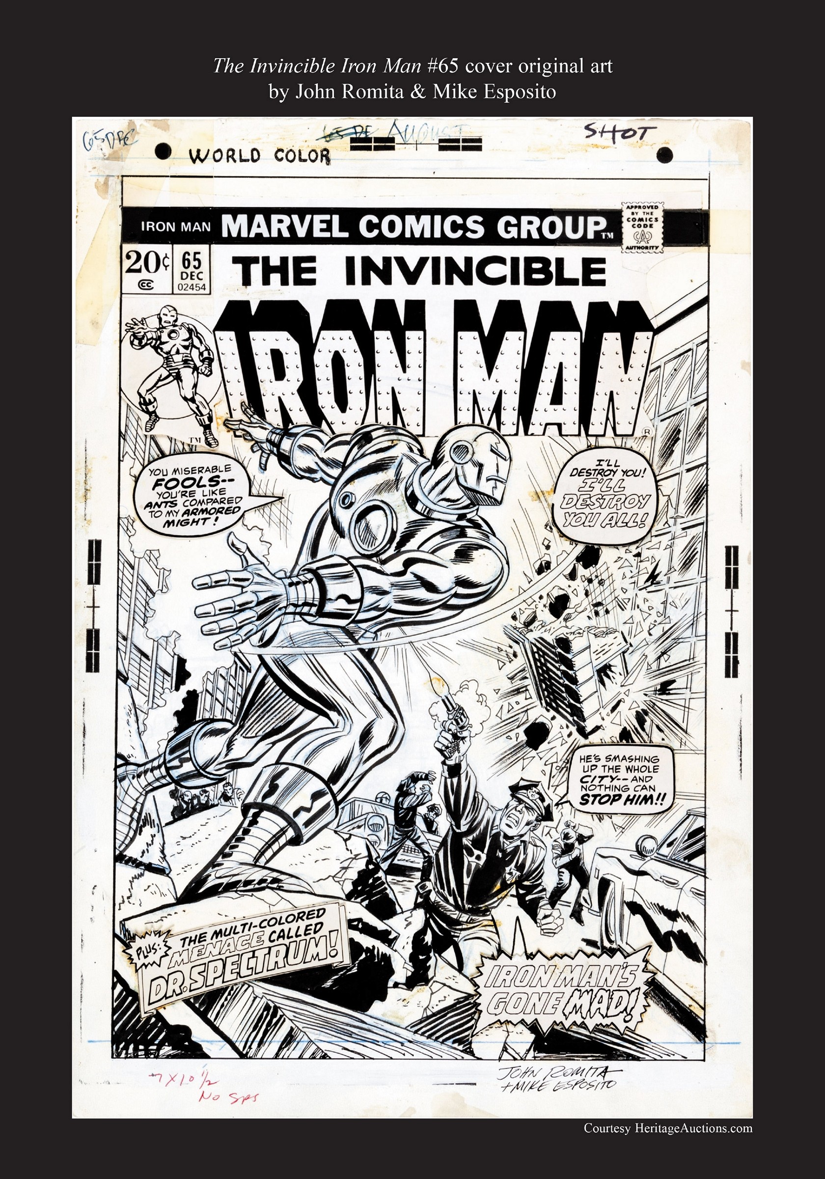 Read online Marvel Masterworks: The Invincible Iron Man comic -  Issue # TPB 9 (Part 3) - 96