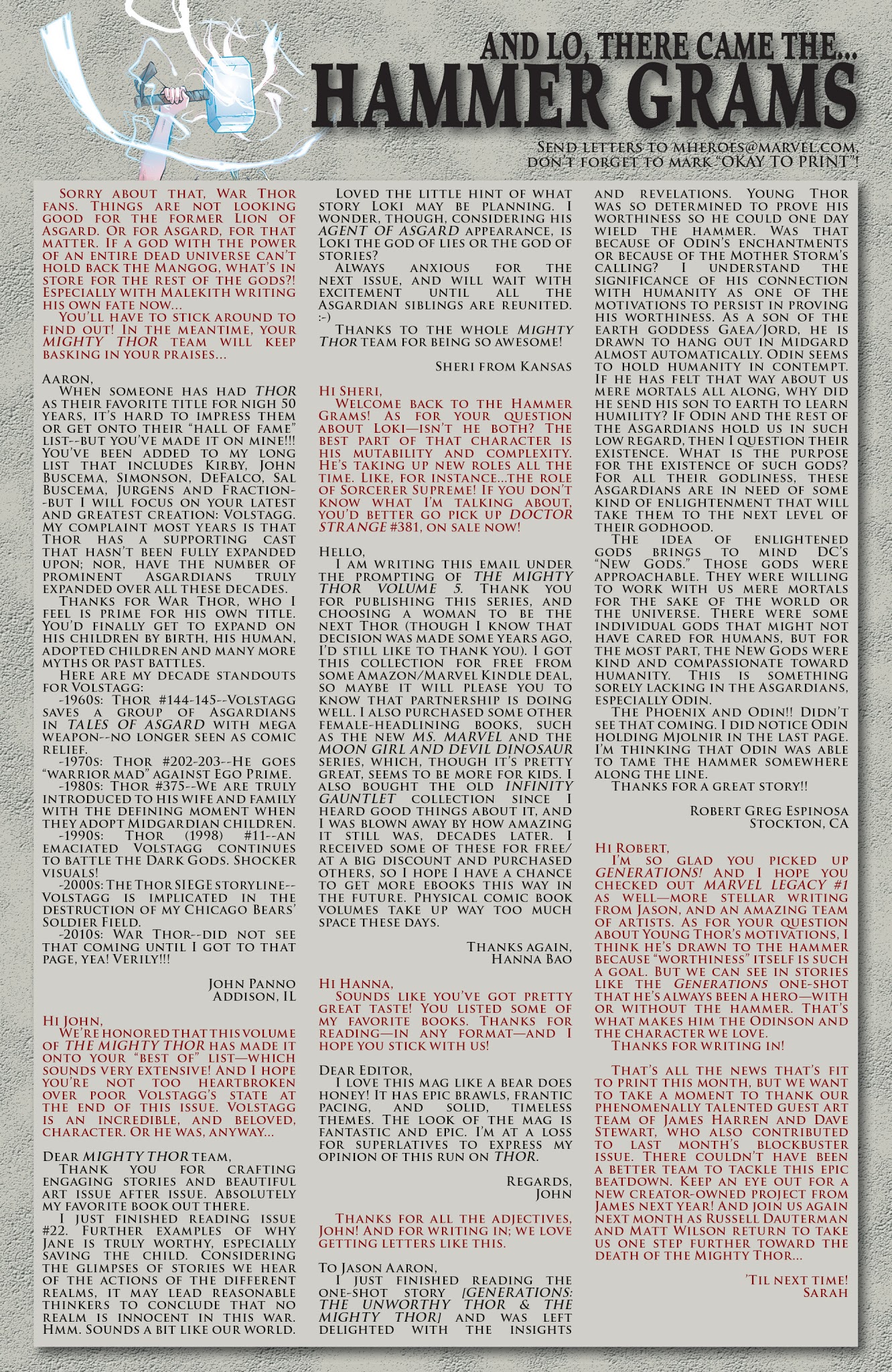 Read online Mighty Thor (2016) comic -  Issue #701 - 23