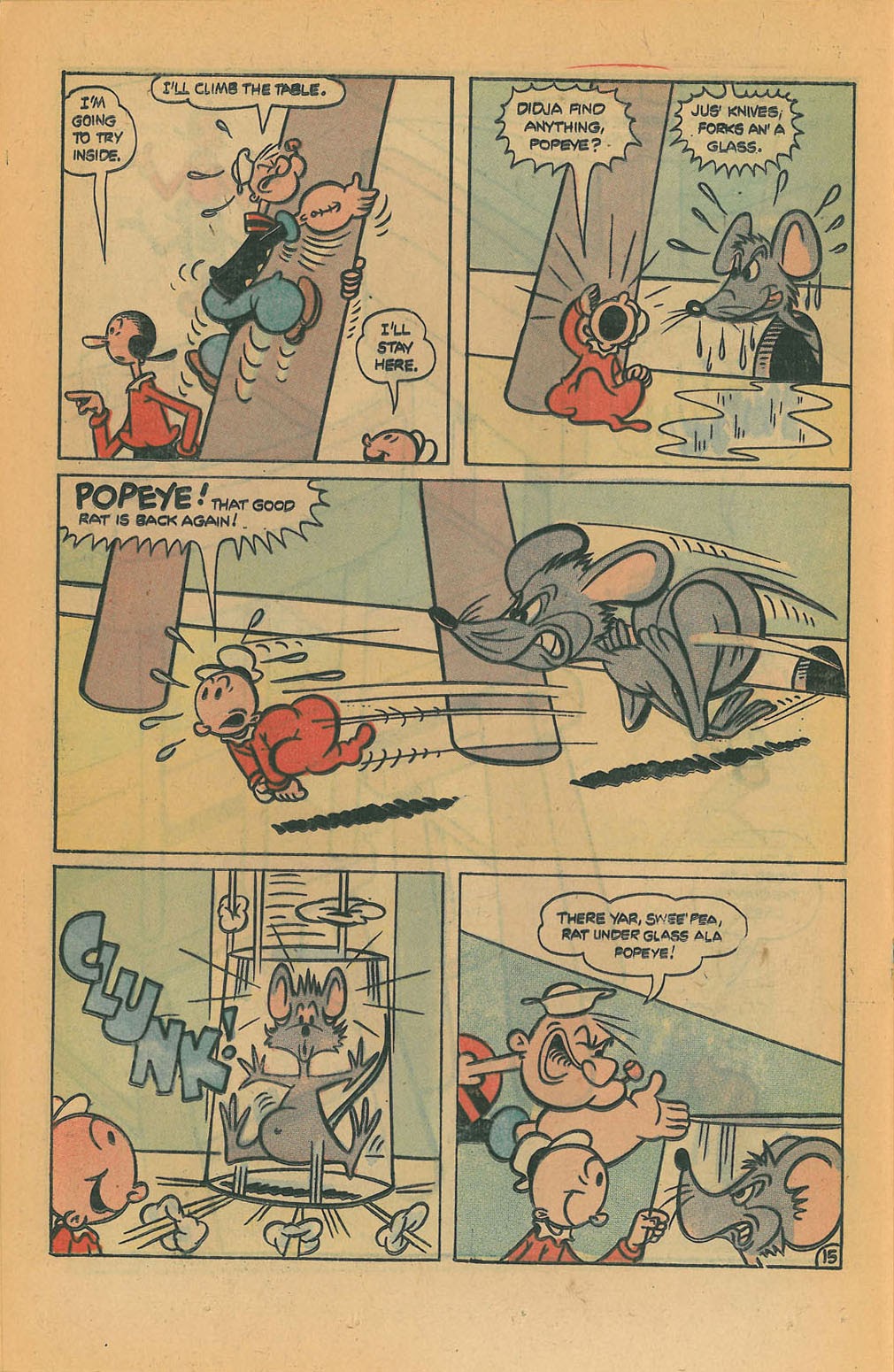 Read online Popeye (1948) comic -  Issue #129 - 20