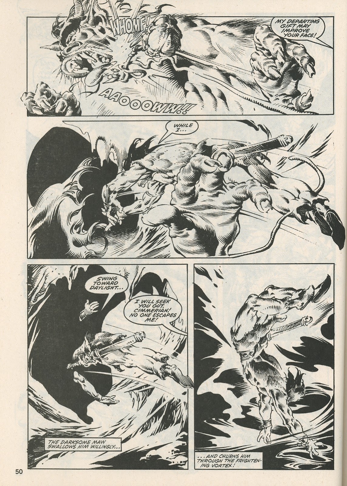 The Savage Sword Of Conan issue 114 - Page 50