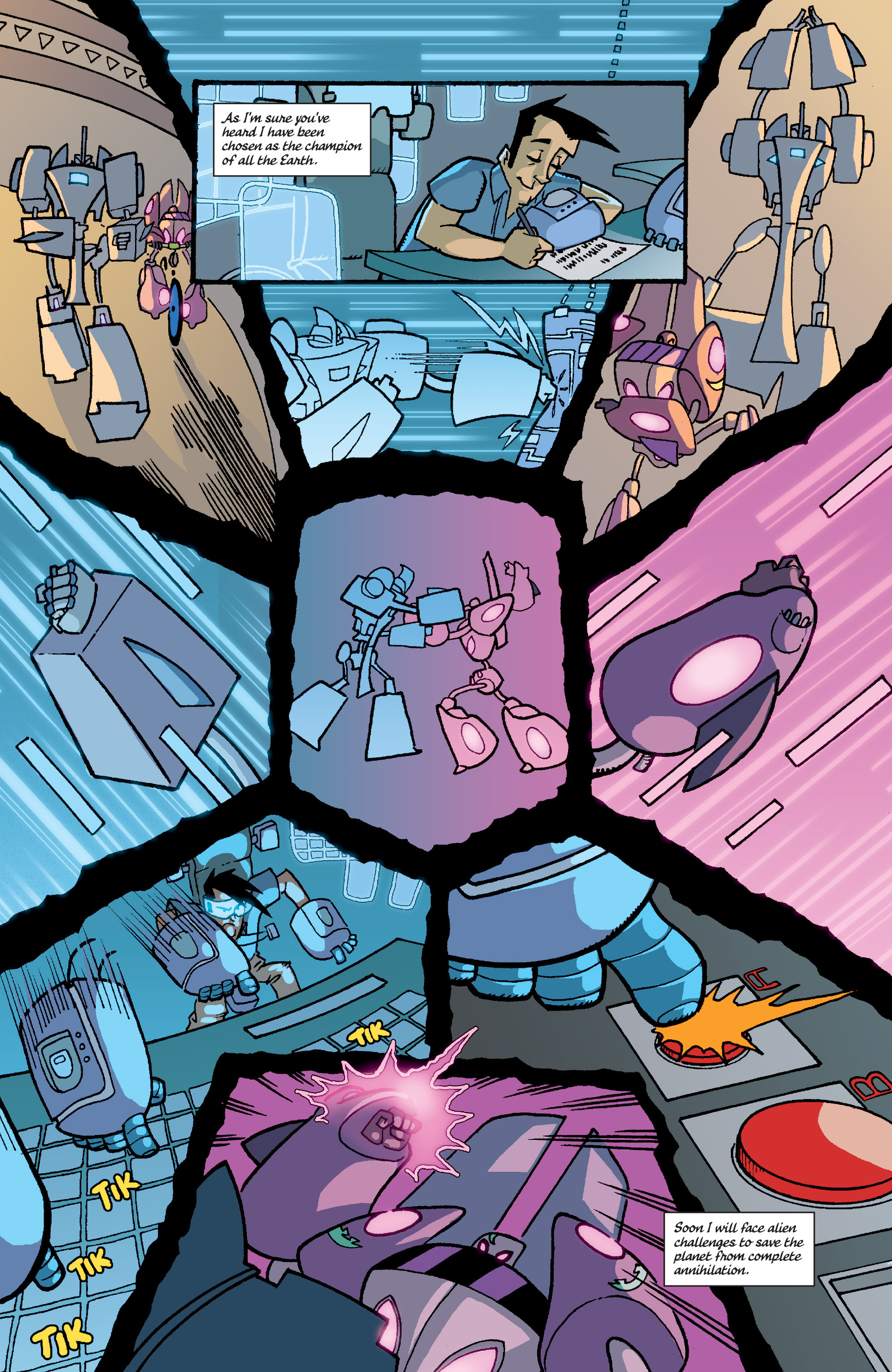 Read online Jeff Steinberg Champion of Earth comic -  Issue #4 - 10