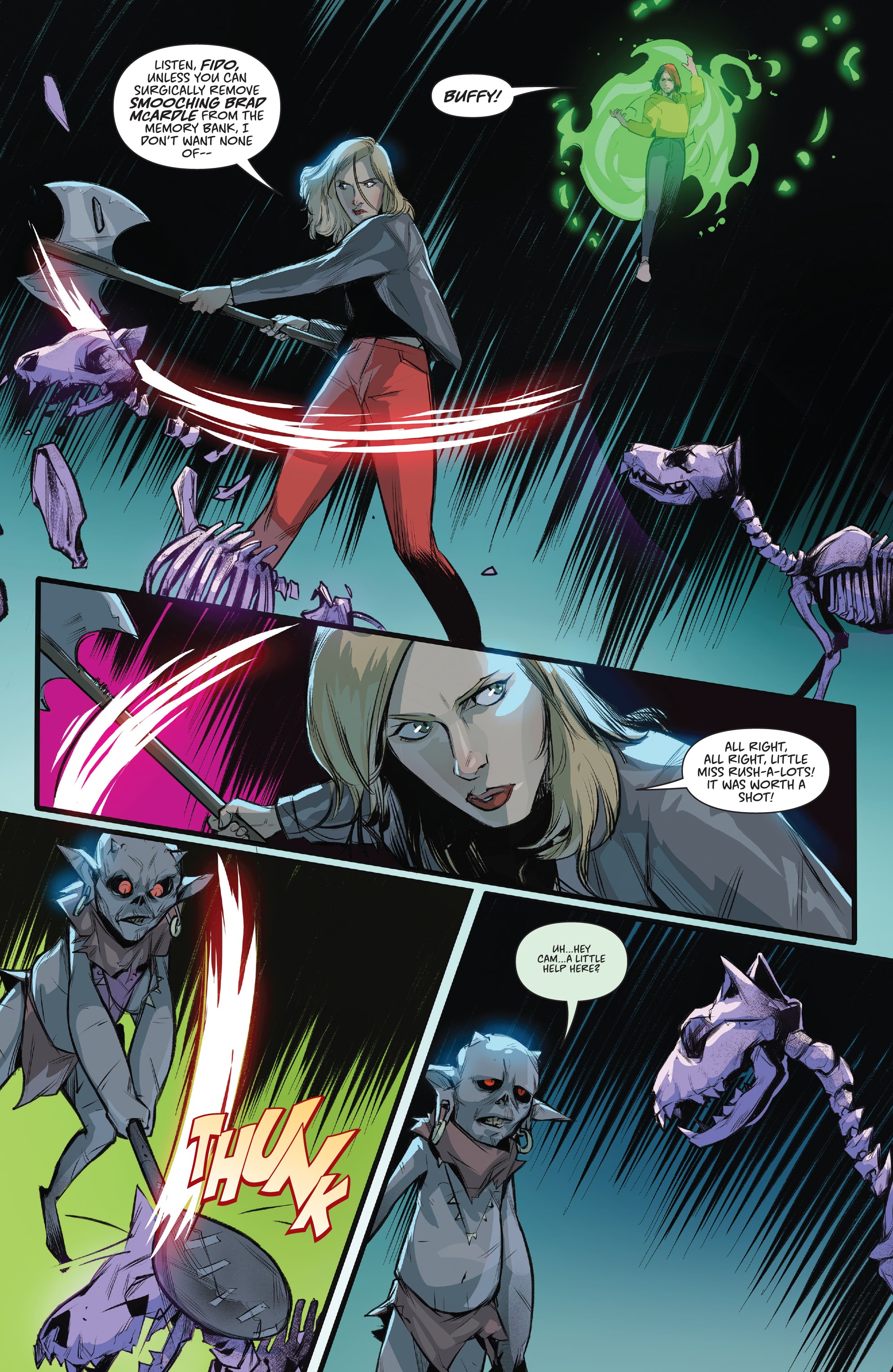 Read online Buffy the Vampire Slayer comic -  Issue #33 - 3