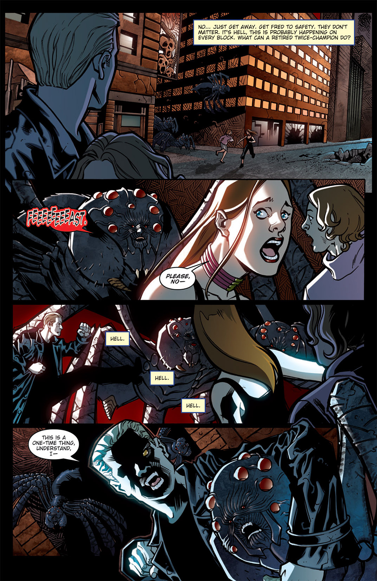 Read online Angel: After The Fall comic -  Issue #6 - 10