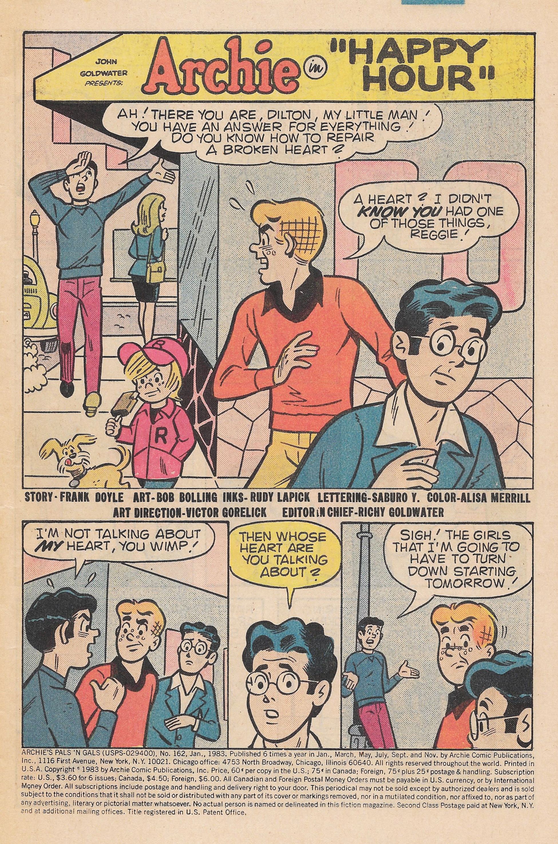 Read online Archie's Pals 'N' Gals (1952) comic -  Issue #162 - 3