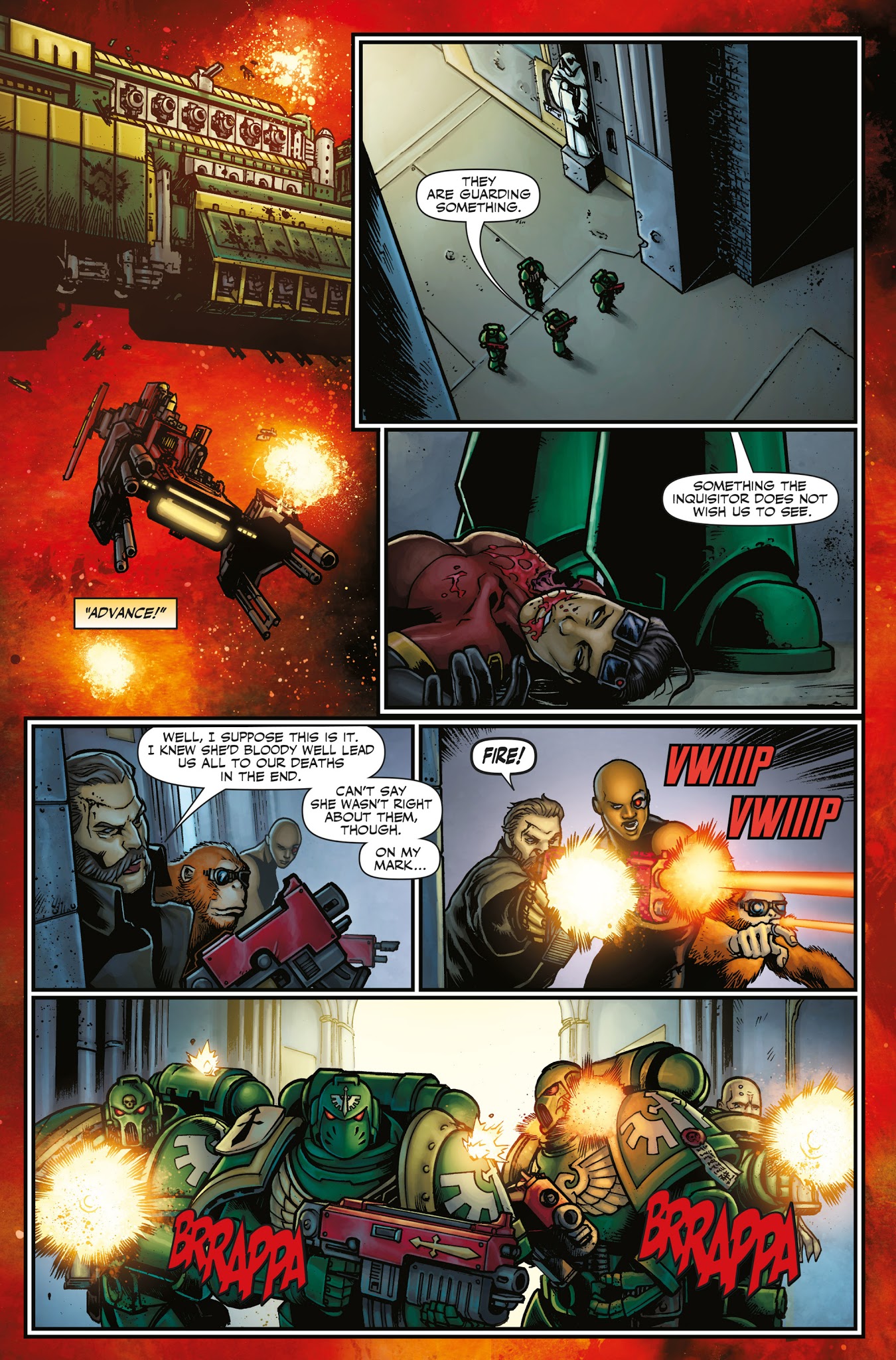 Read online Warhammer 40,000: Will of Iron comic -  Issue #12 - 7