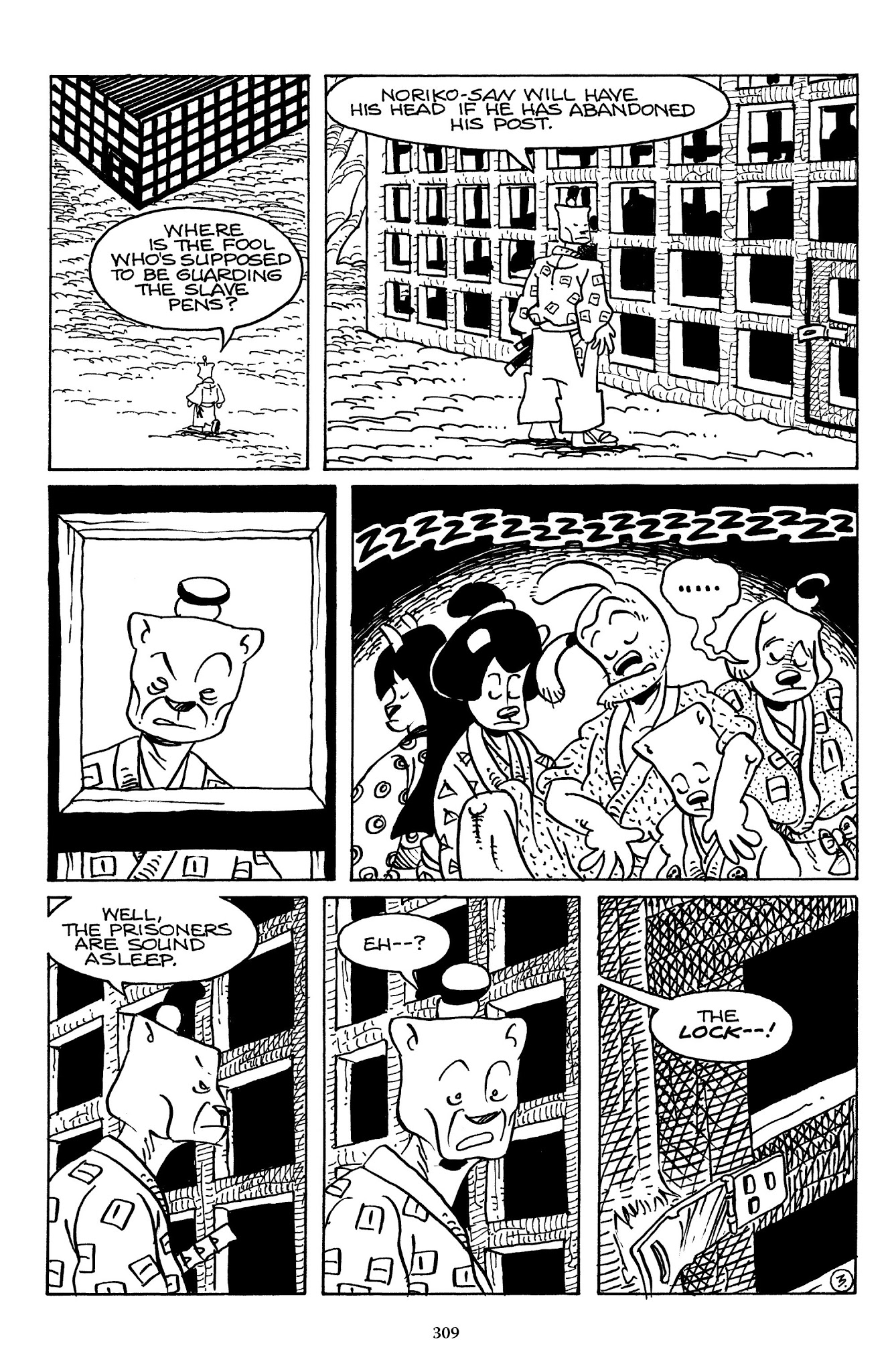 Read online The Usagi Yojimbo Saga comic -  Issue # TPB 5 - 305