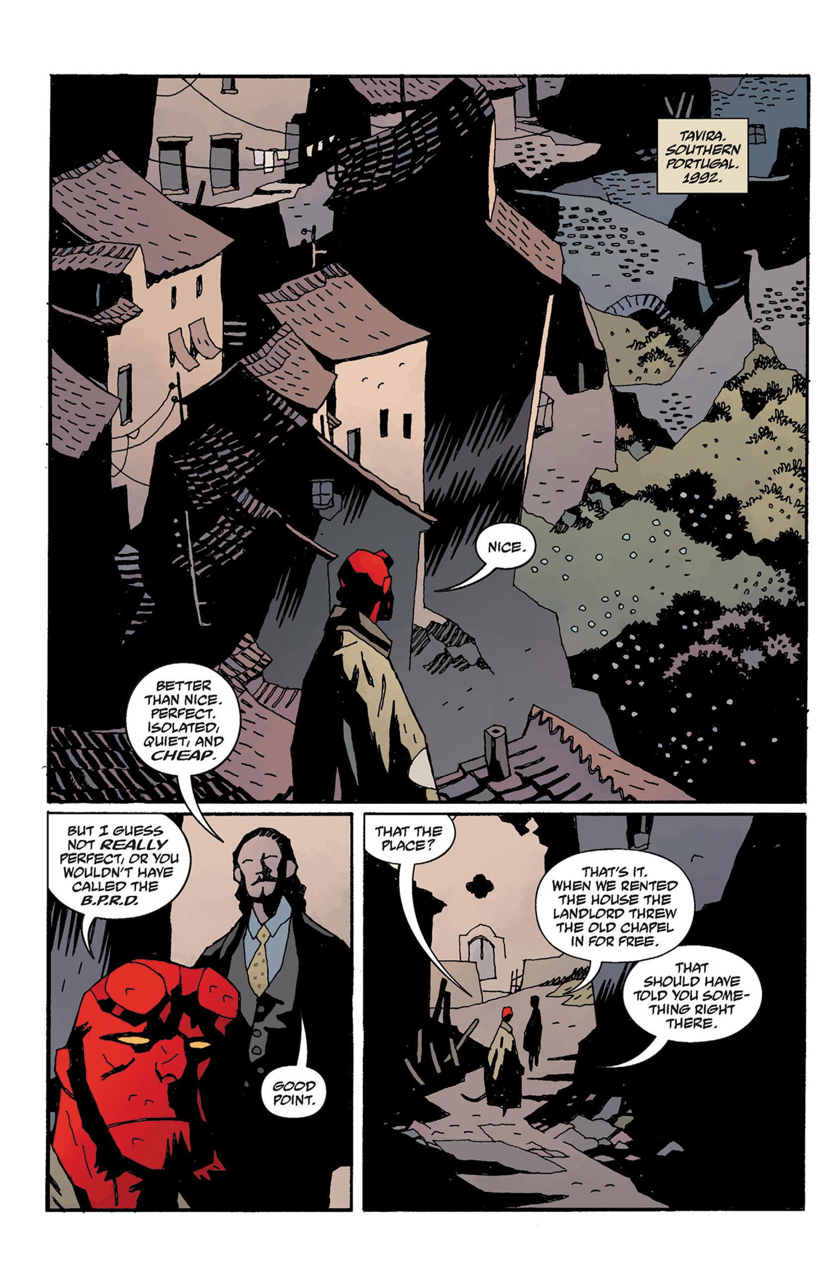 Read online Hellboy: The Crooked Man and Others comic -  Issue # TPB - 110