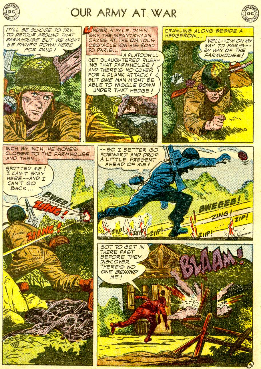 Read online Our Army at War (1952) comic -  Issue #28 - 32
