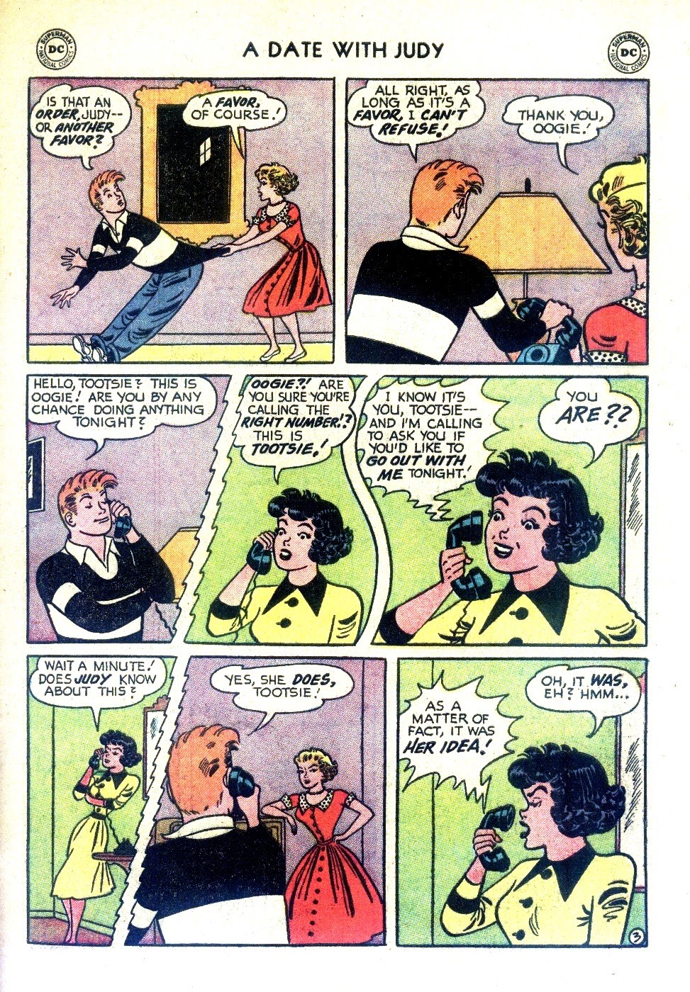 Read online A Date with Judy comic -  Issue #52 - 29